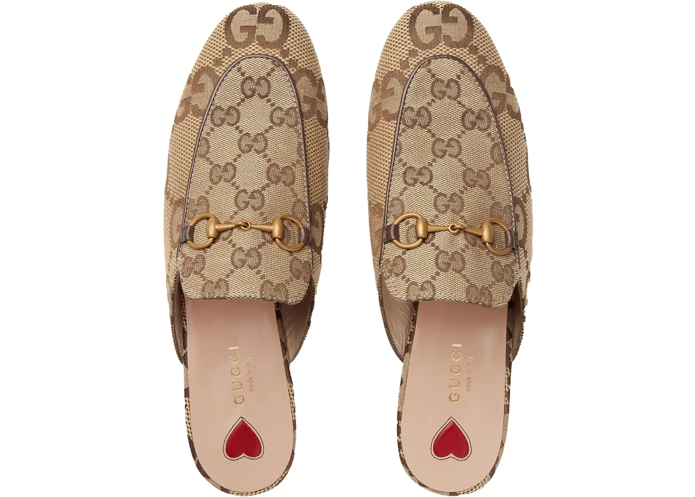 Gucci Princetown Slipper Jumbo GG Camel Canvas - 3
