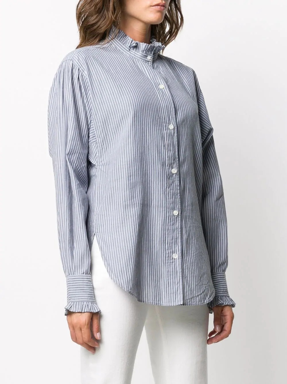 stripe print Saoli shirt - 3