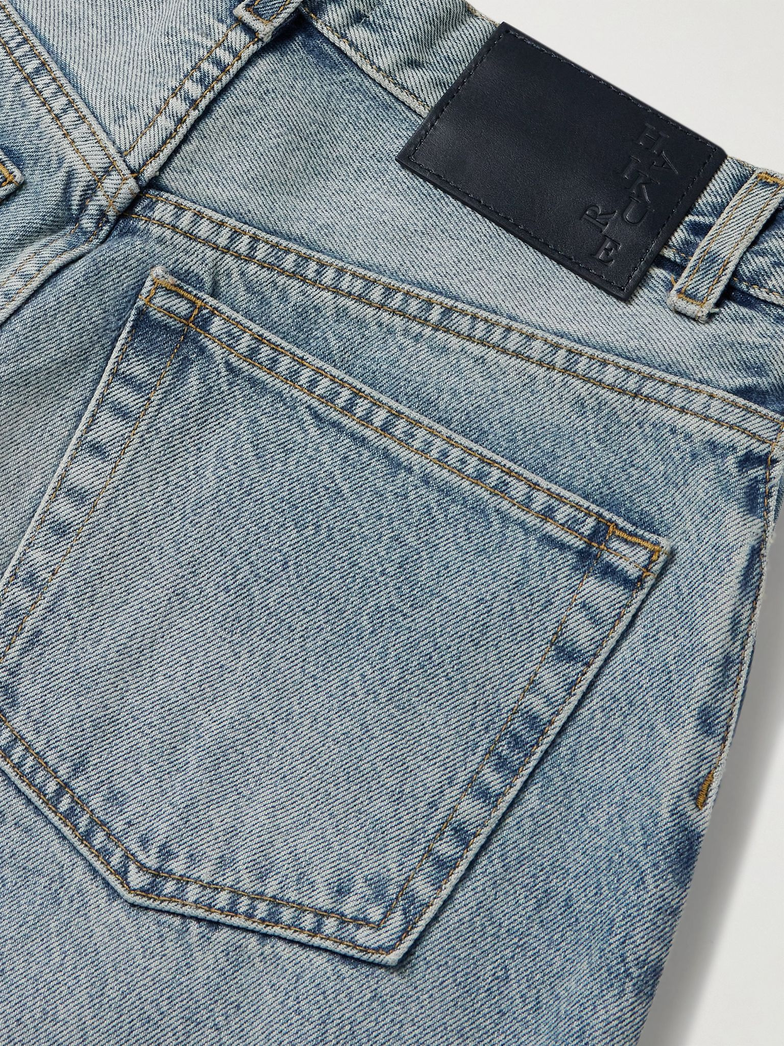 Bibi mid-rise barrel-leg jeans Light denim - 6