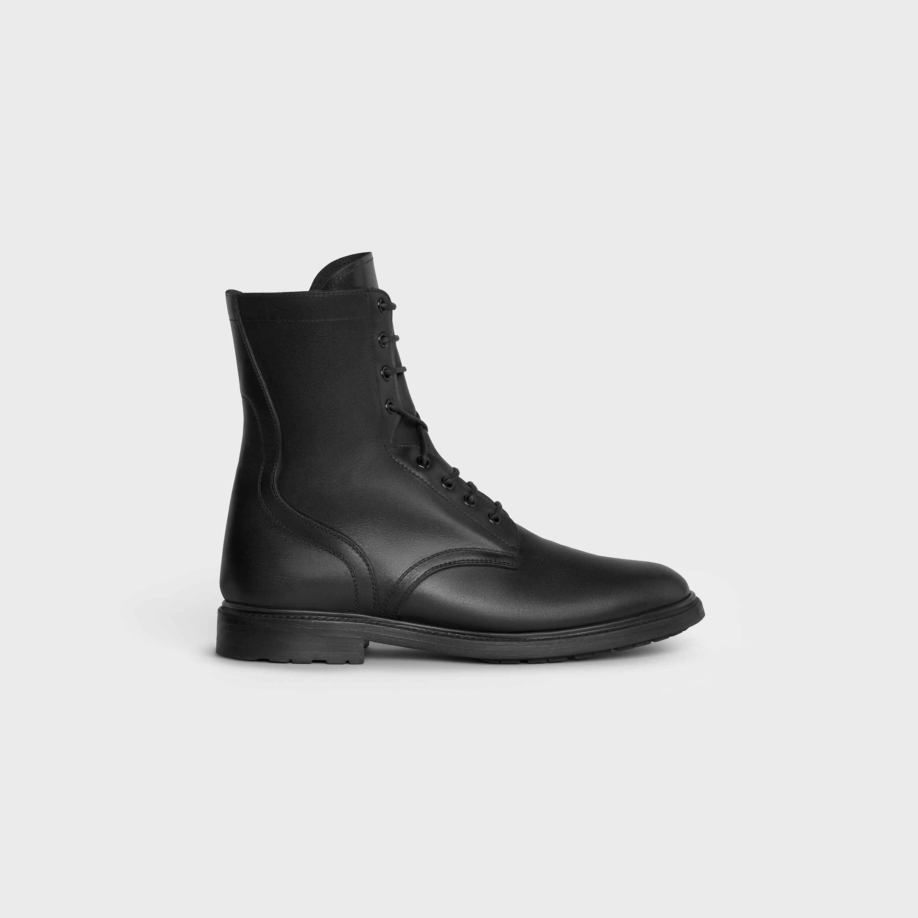 Lace-up boot in CALFSKIN - 1