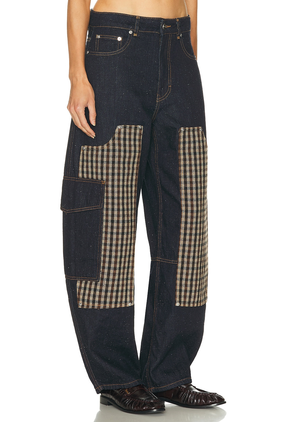 Neppy Denim Carpenter Wide Leg - 2