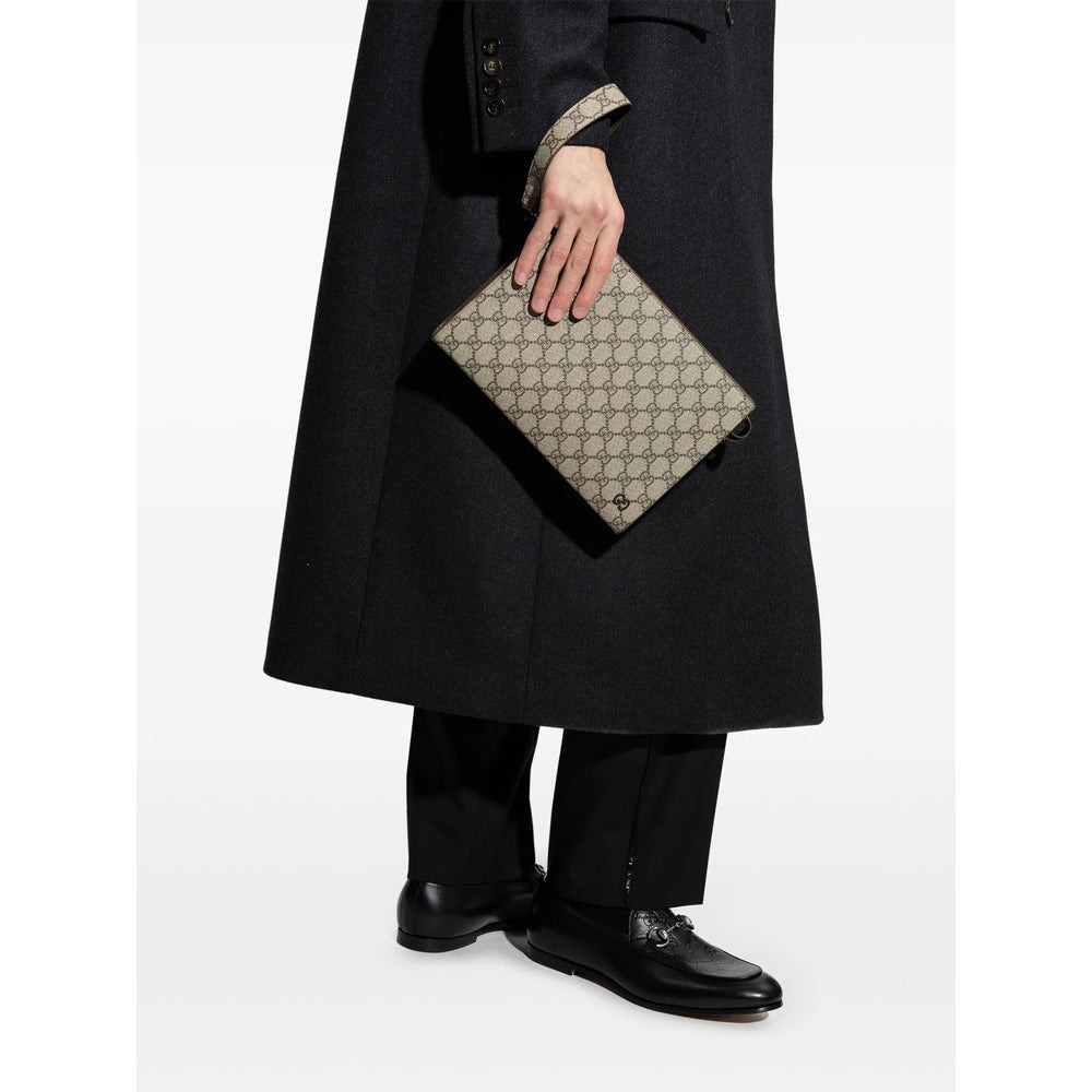 Gucci Neutrals Clutch Bags Men - 2