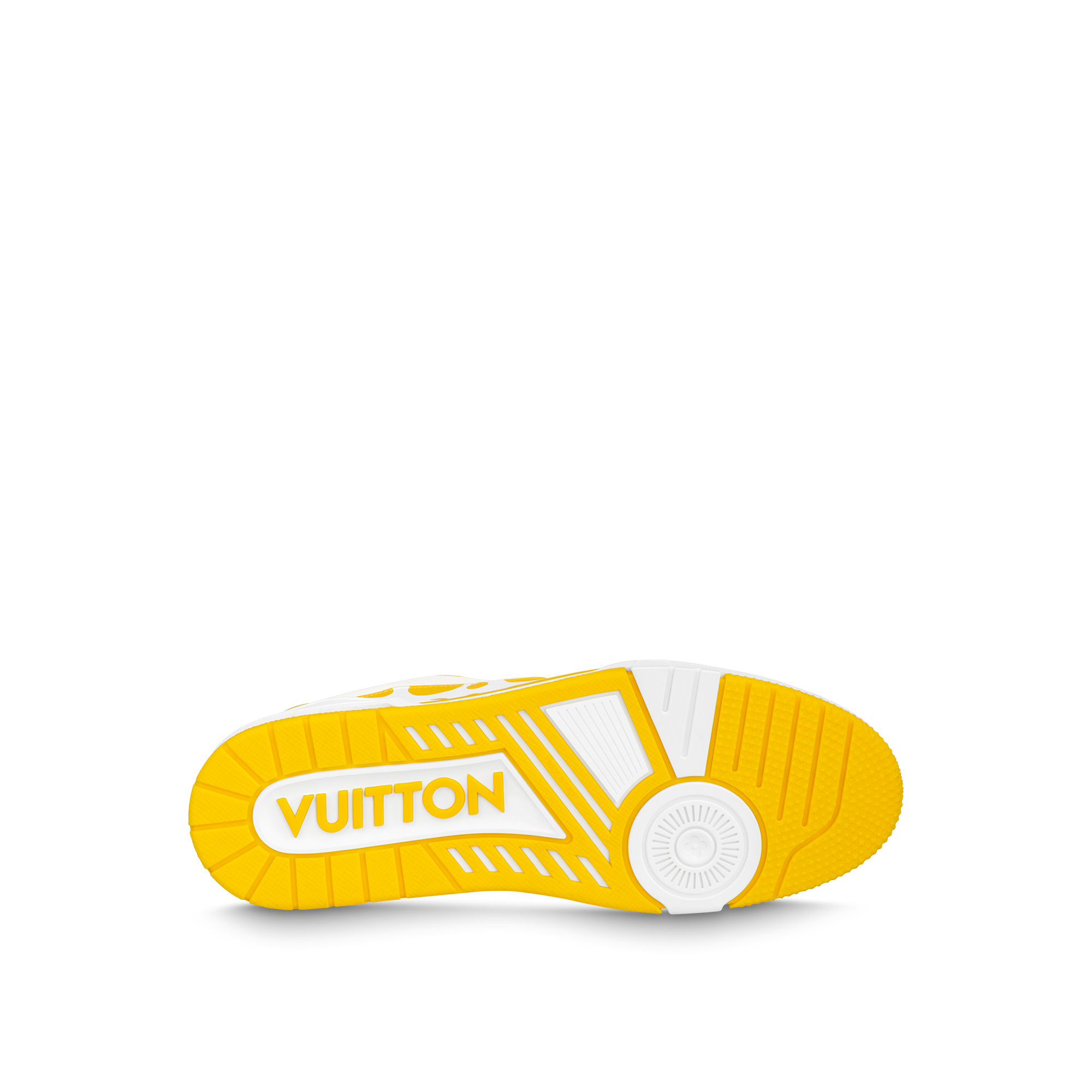 Louis Vuitton Trainer Yellow Embossed Monogram