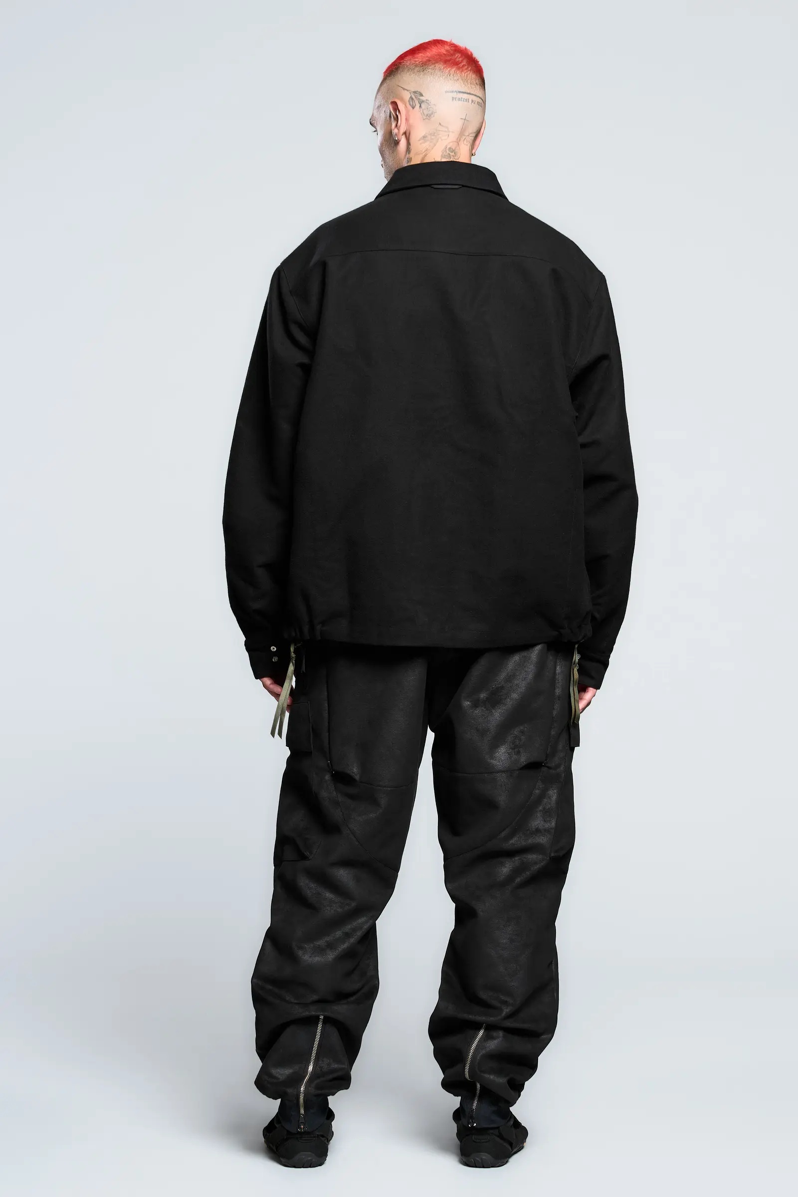 ACRONYM P38-TO Scrim Laced Ultra-Microfiber Cargo Pant Black