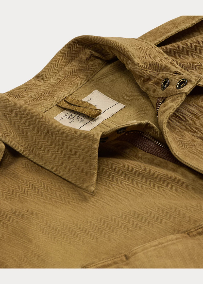 Knit Herringbone Twill Jacket 3