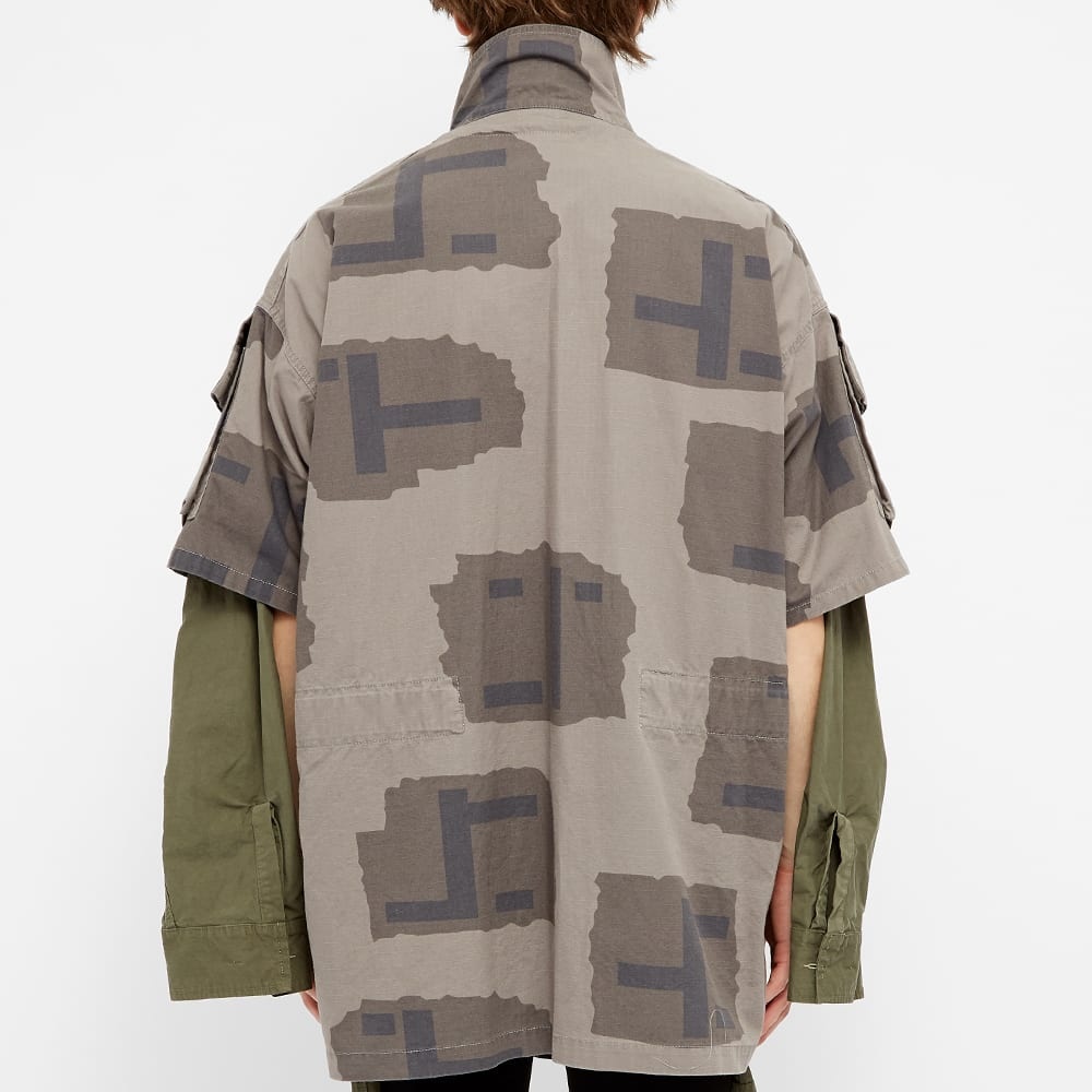 Maison MIHARA YASUHIRO Double Face Camo Overshirt - 5