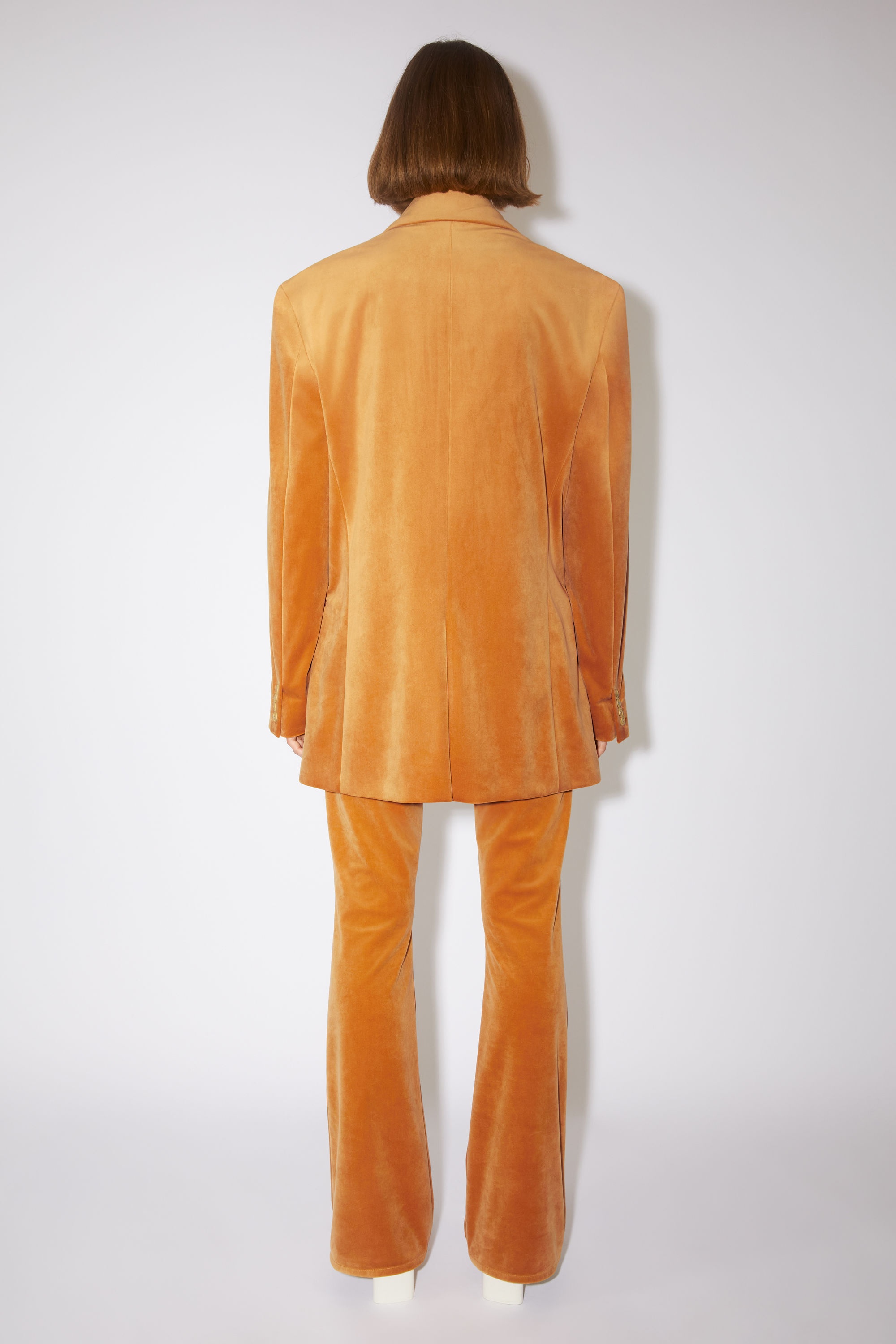 Single-breasted jacket - Honey yellow - 3