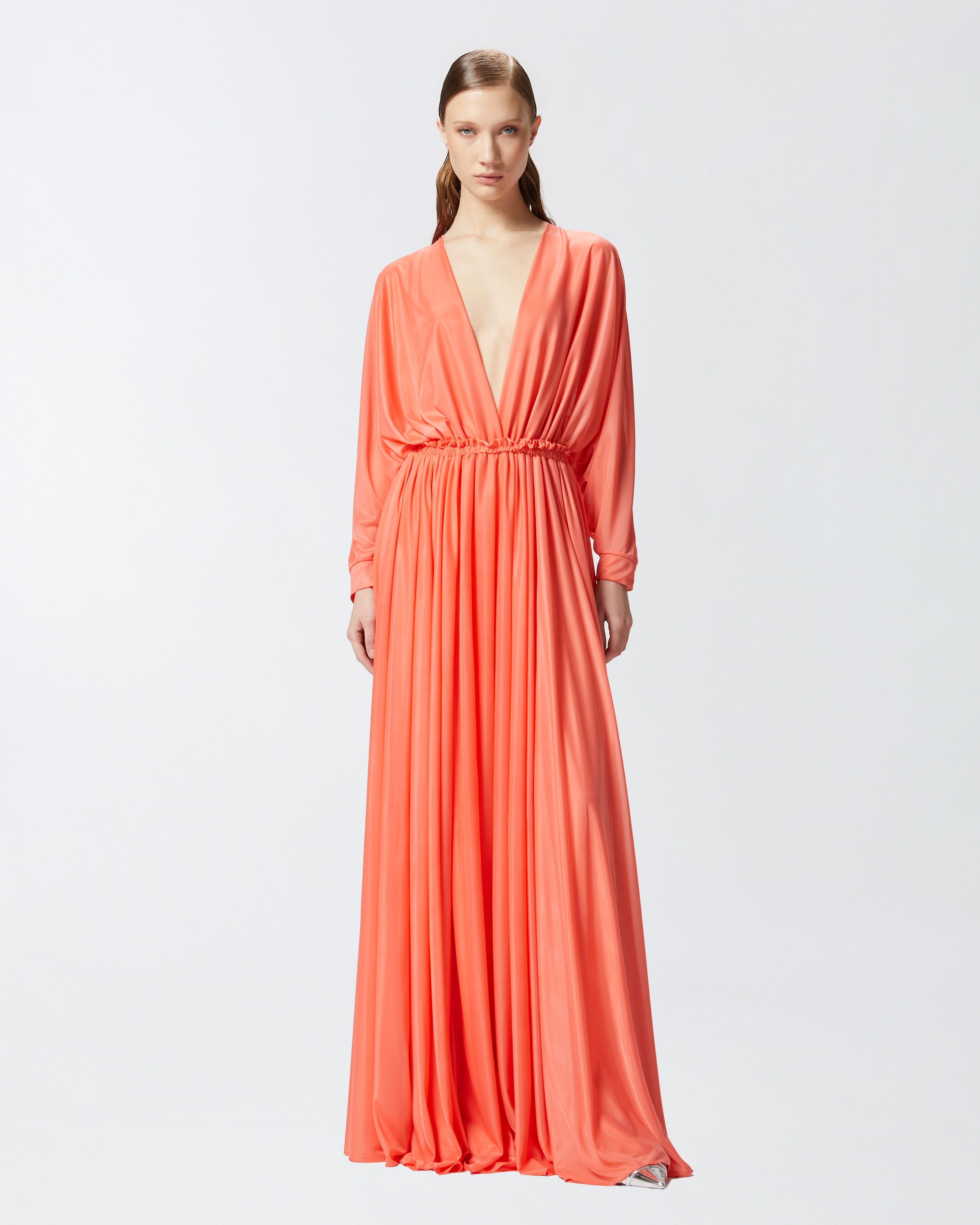 SPECIAL-OCCASION DRESS WITH NECKLINE AND OPEN DETAIL AT THE BACK - 3
