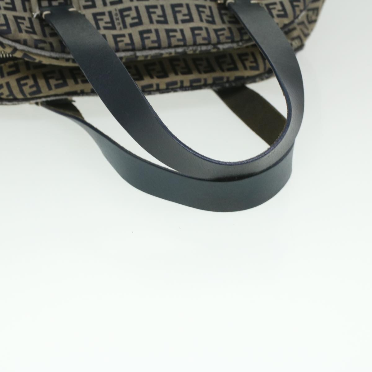 FENDI Zucchino Canvas Hand Bag Navy 71-16533-0-012 - 8