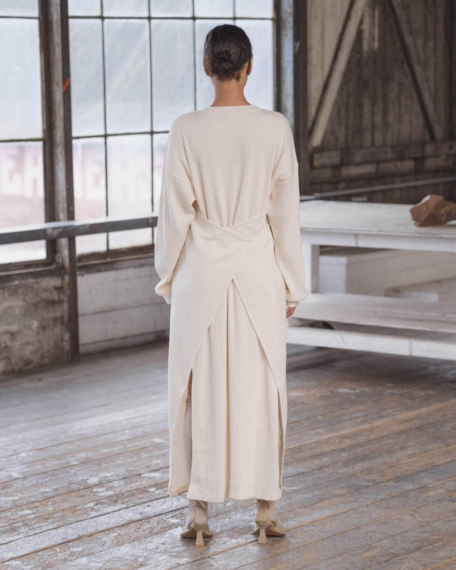Shaw Kaftan - Organic Cotton Fleece - 2
