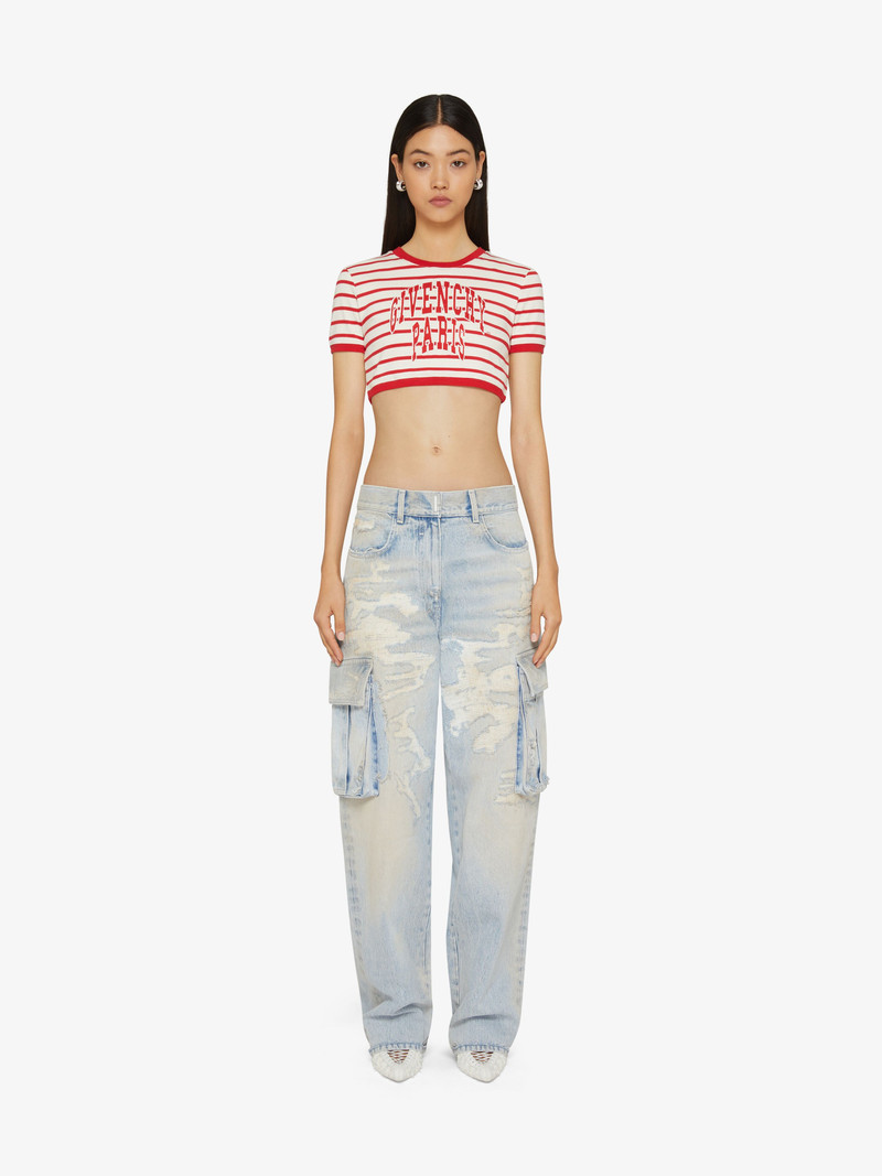 Givenchy OVERSIZED CARGO PANTS IN DENIM outlook