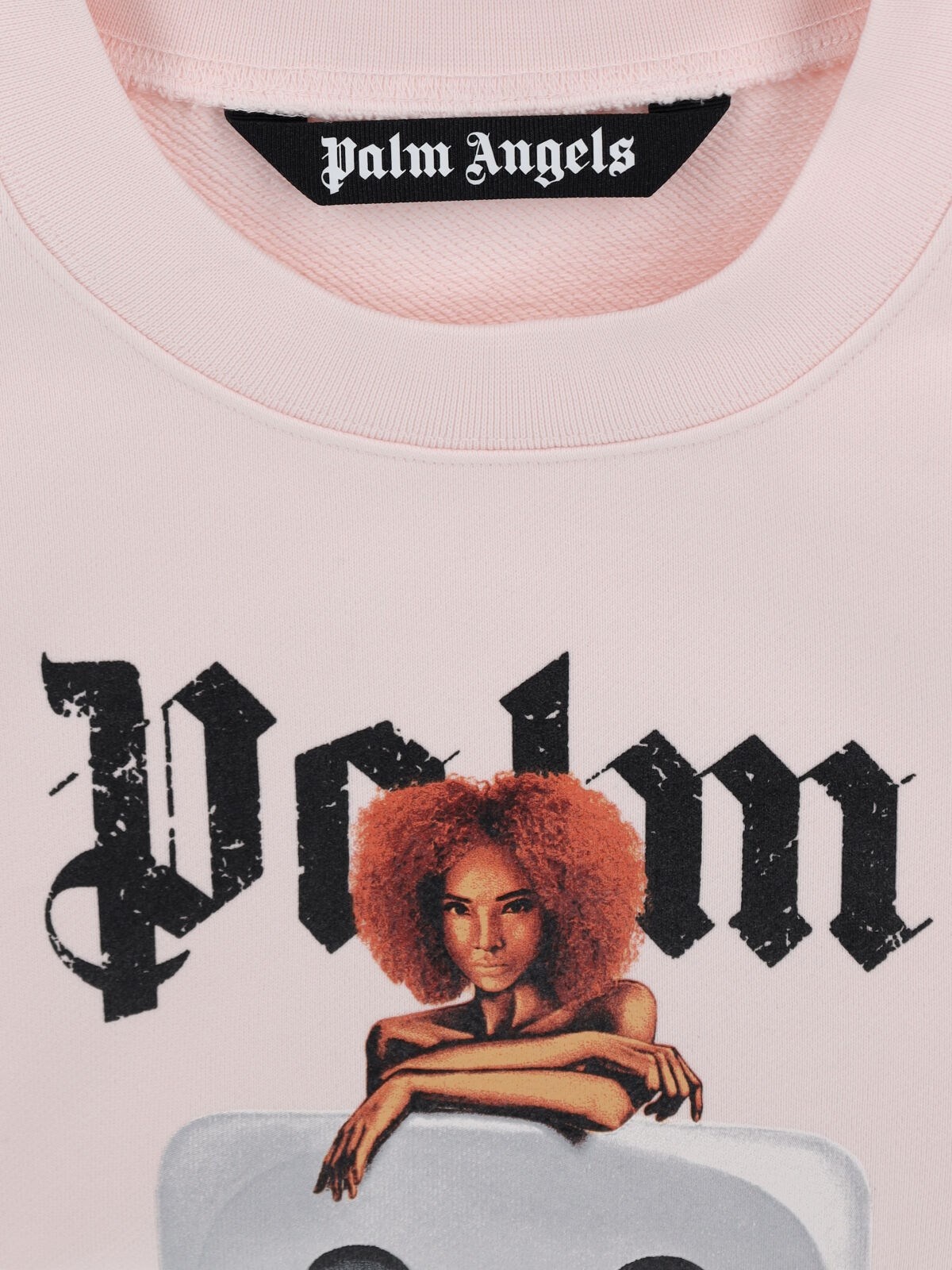 'HOLY PIN UP' CREW NECK SWEATSHIRT - 3
