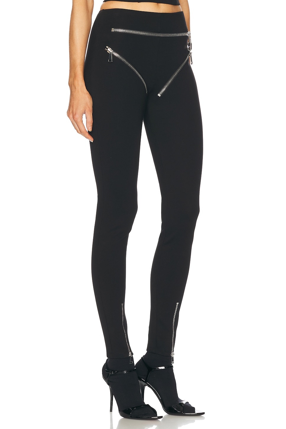 Zipper Brief Legging - 2