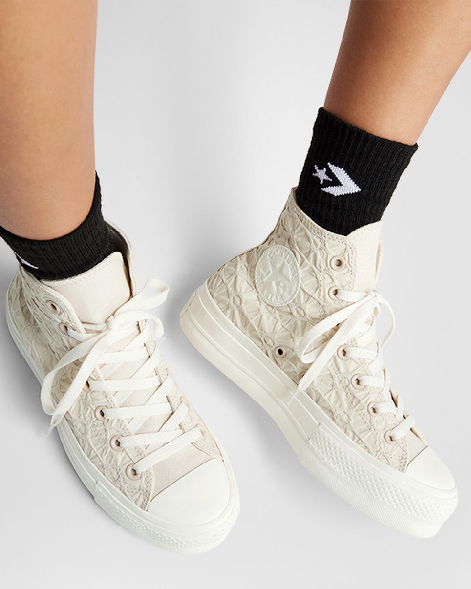 Chuck Taylor All Star Lift Platform Textured Material - 10