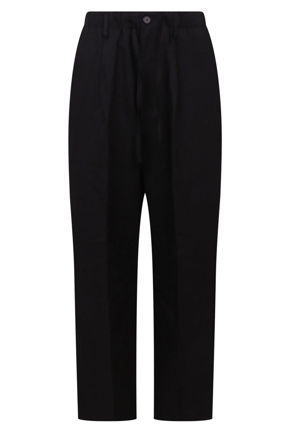 TAPERED ELASTIC PANT | BLACK - 1