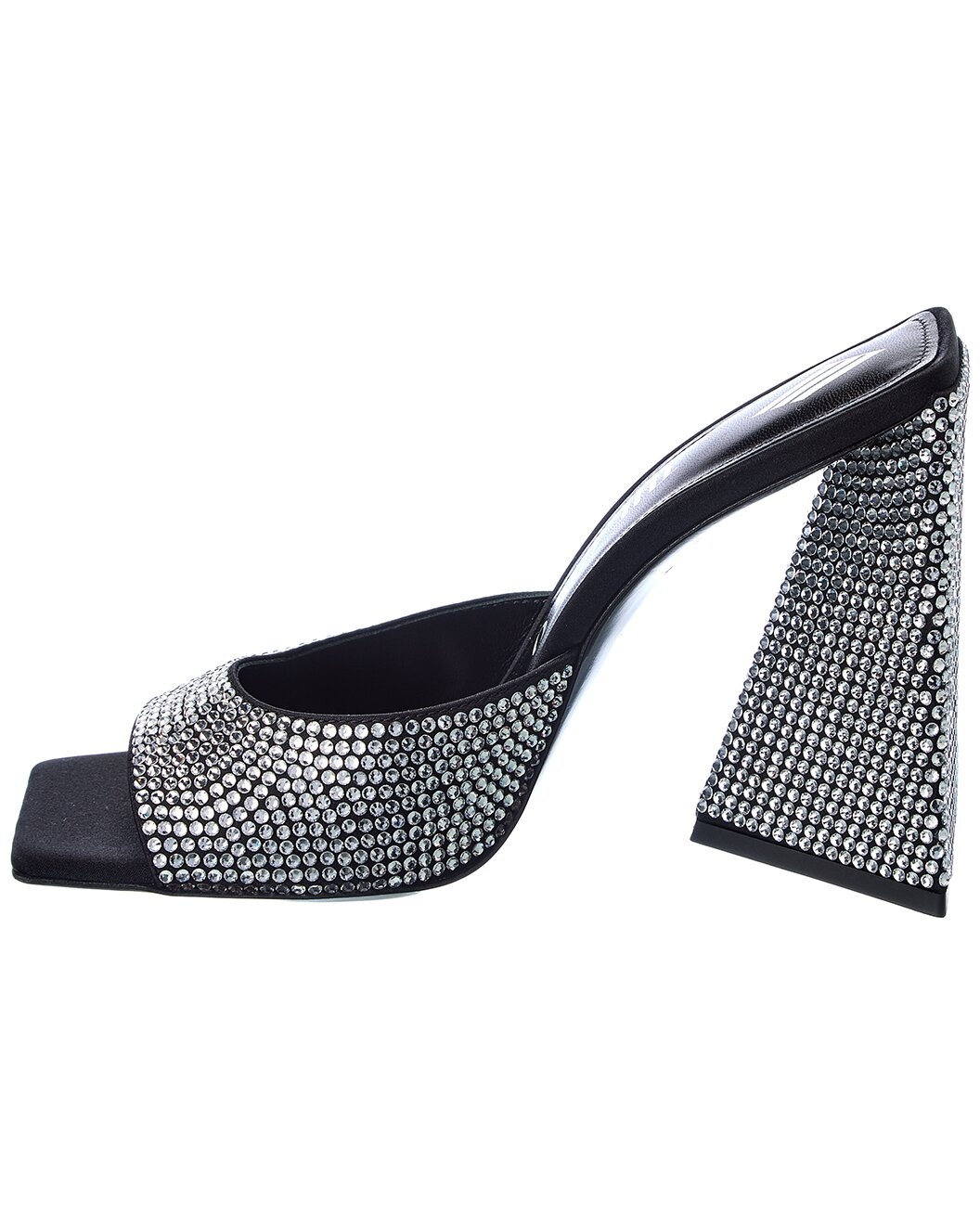 The Attico Devon 115 Satin Sandal - 2