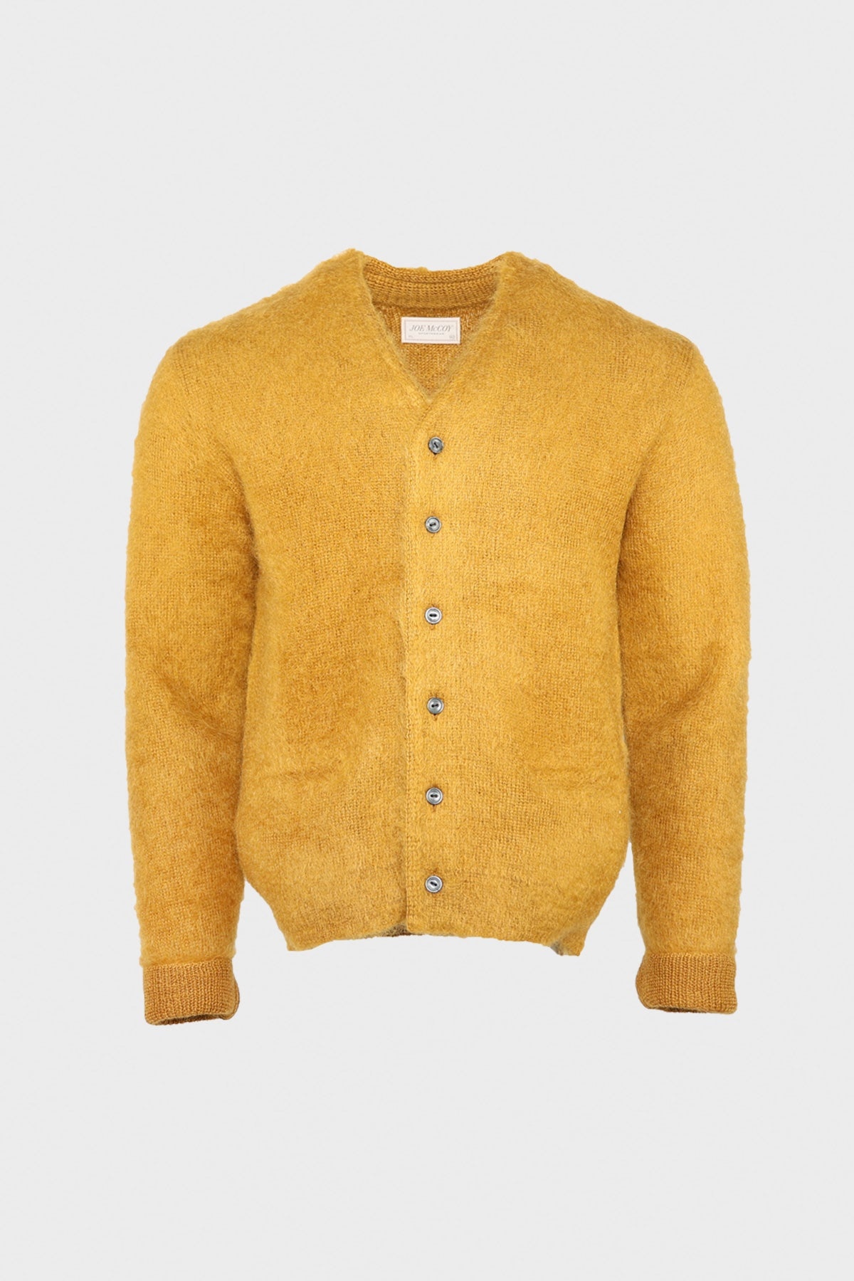 JM Mohair Cardigan - Mustard - 1