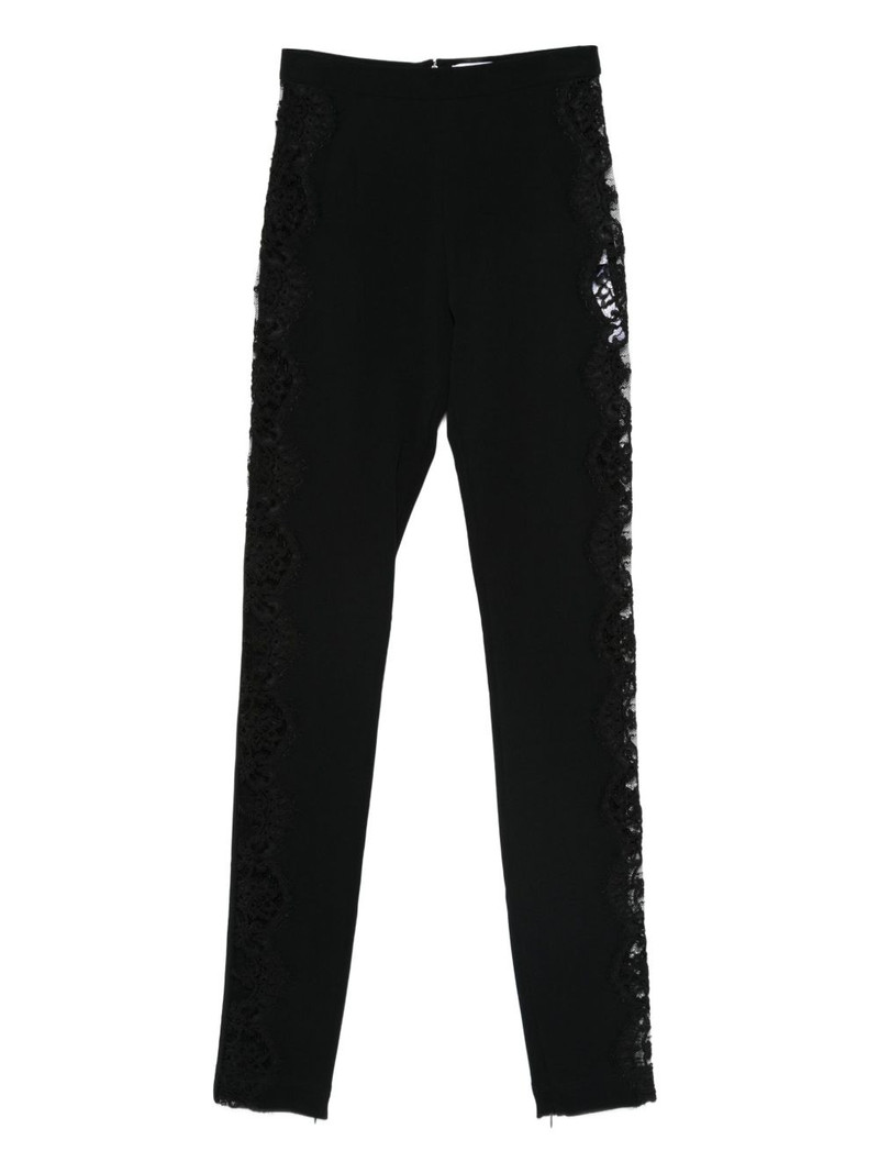 lace-detail leggings 1