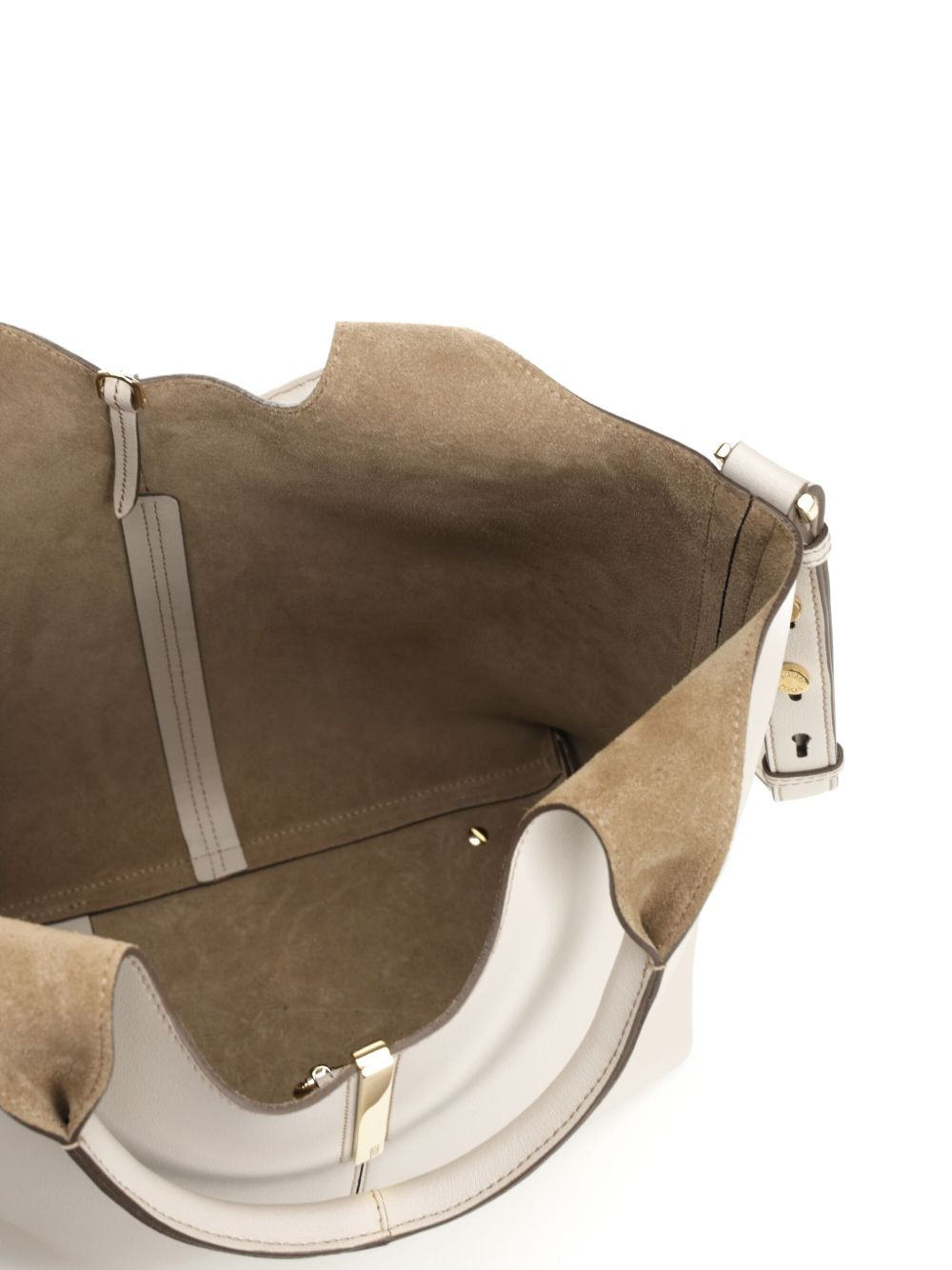 top-handle leather tote bag - 4