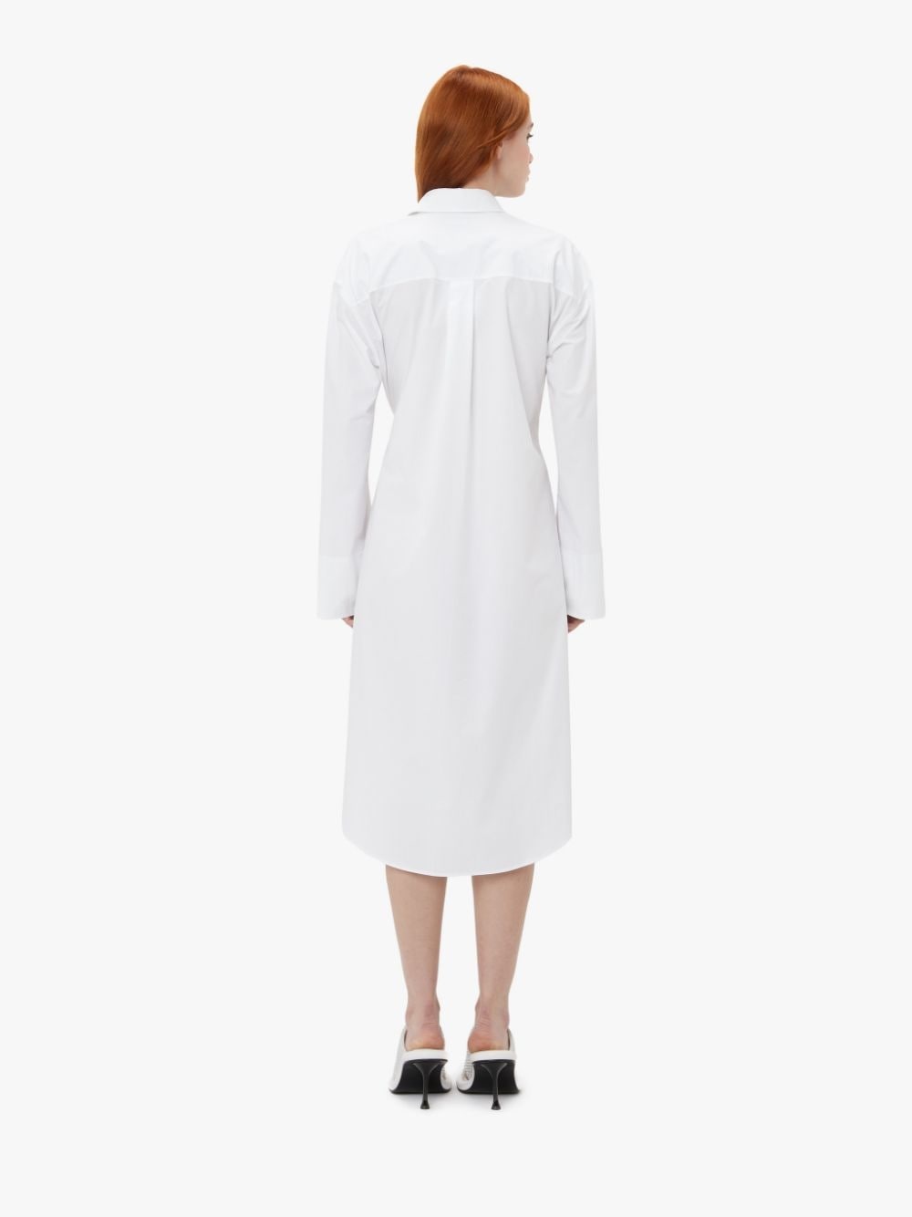 TWISTED BUCKLE SHIRT DRESS - 3