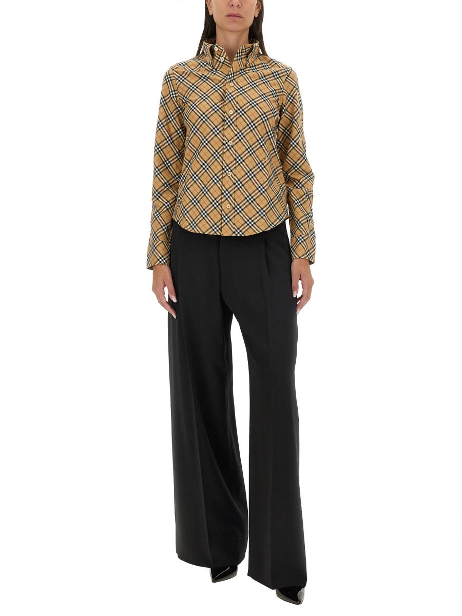 Burberry Women Cotton Check Shirt - 2