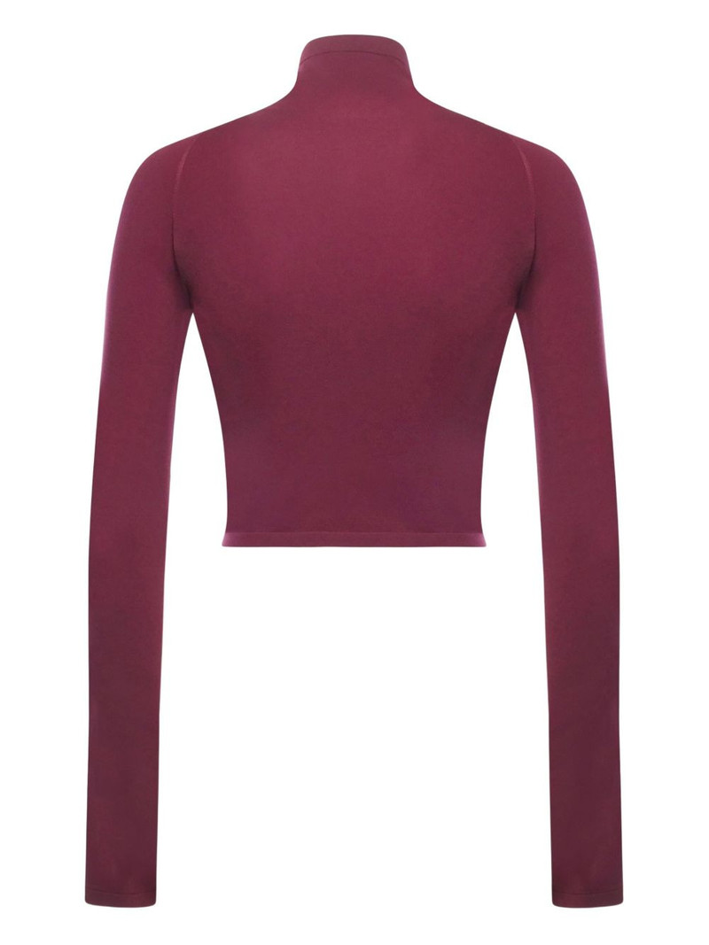 Alaïa long-sleeve turtleneck jersey outlook