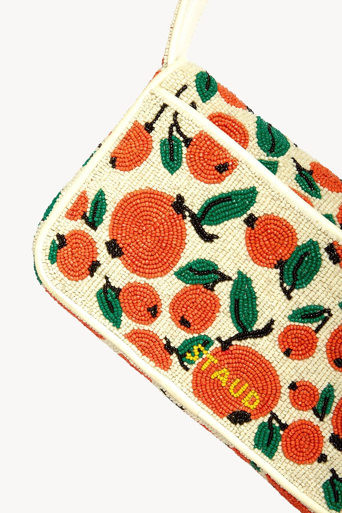 STAUD TOMMY BEADED BAG ORANGES - 5