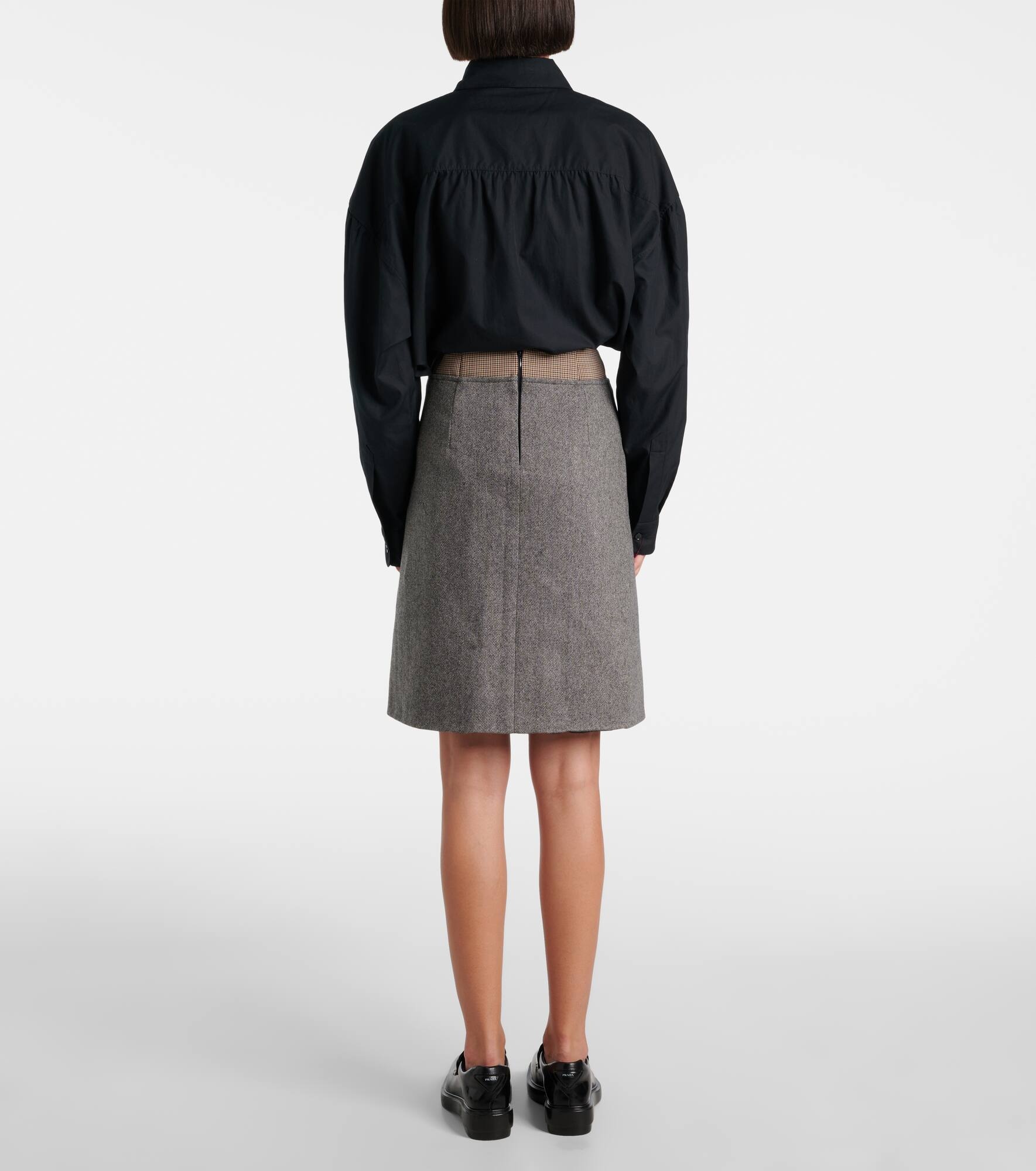 Riga tweed midi skirt - 3