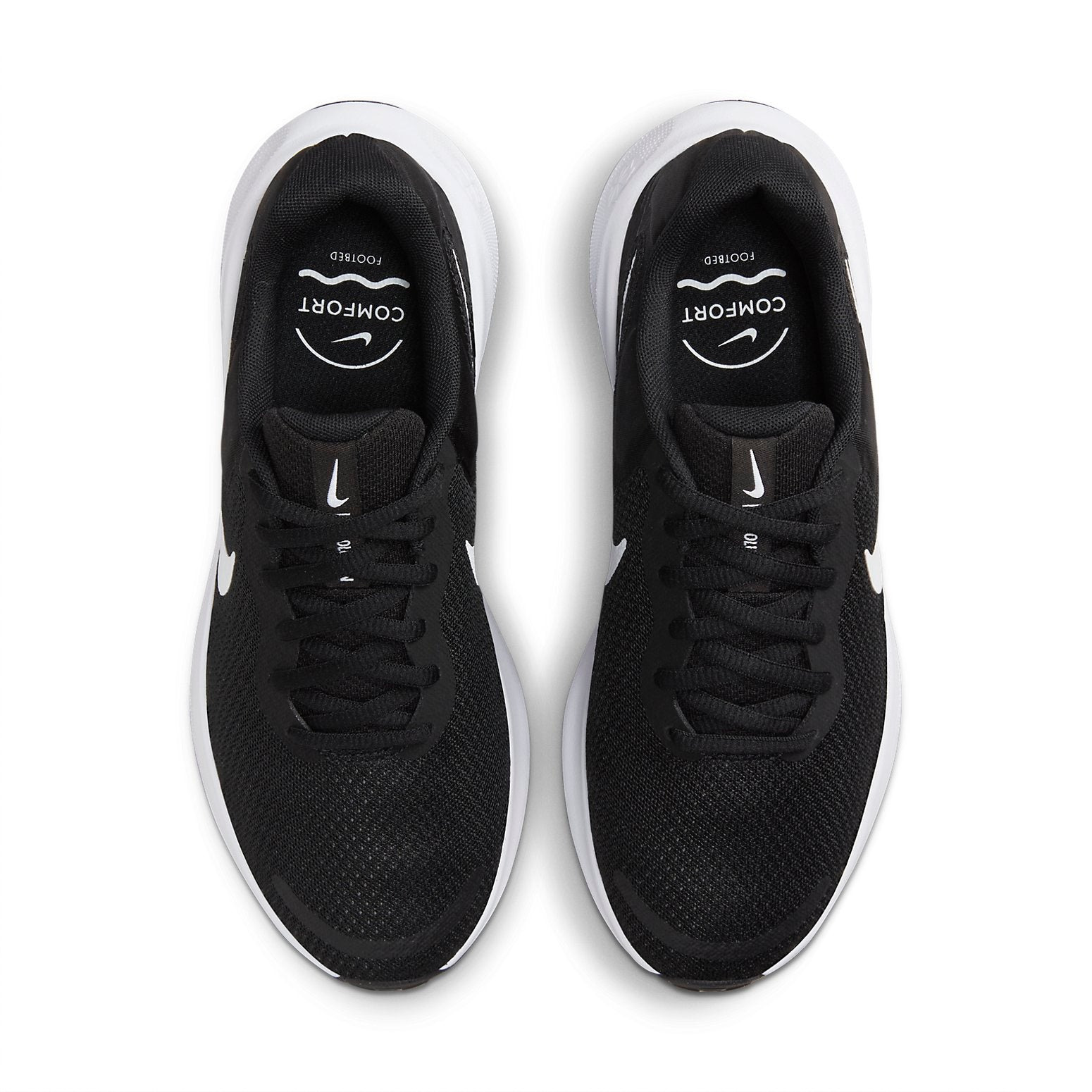 (WMNS) Nike Revolution 7 Road Running Shoes 'Black White'  FB2208-003 - 4