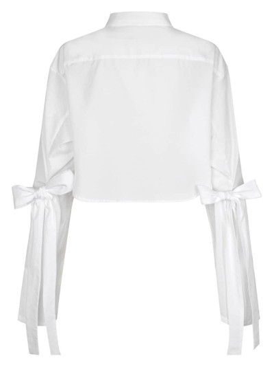 CECILIE BAHNSEN Vinh cropped shirt outlook
