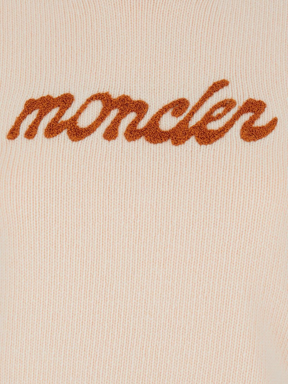 embroidered logo sweater - 3