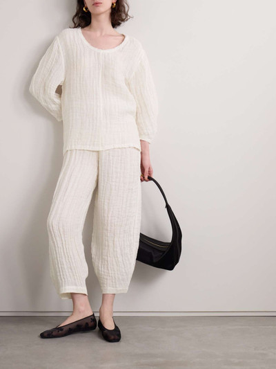 BY MALENE BIRGER Mikala organic linen-gauze blouse outlook