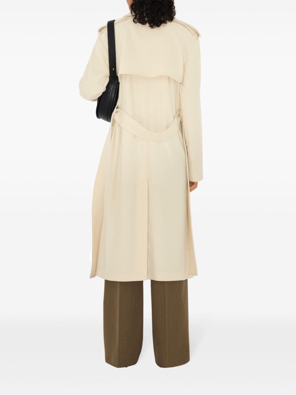 cashmere wrap coat - 4