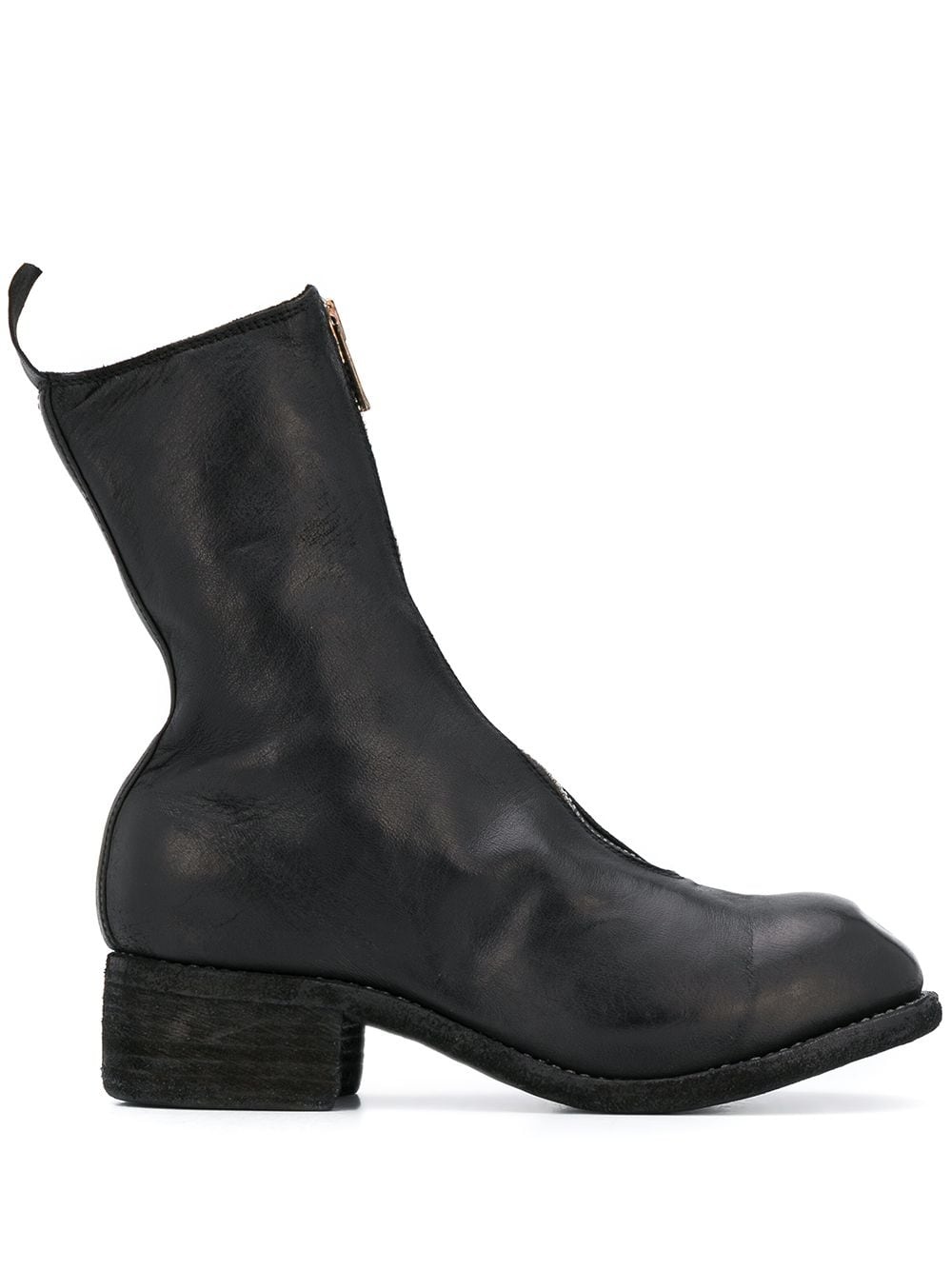 mid-calf zip-up boots - 1