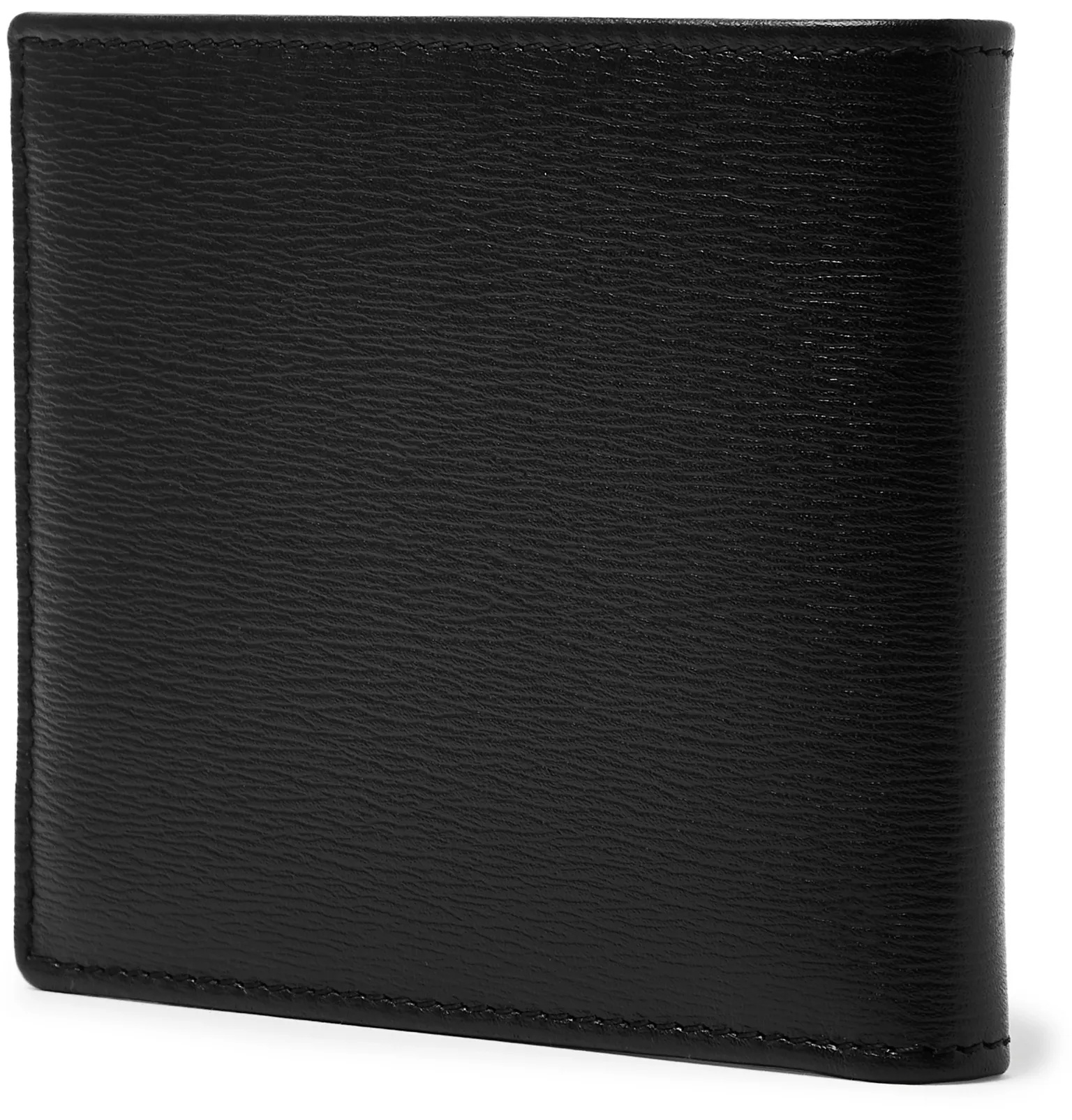 Textured-Leather Billfold Wallet - 3