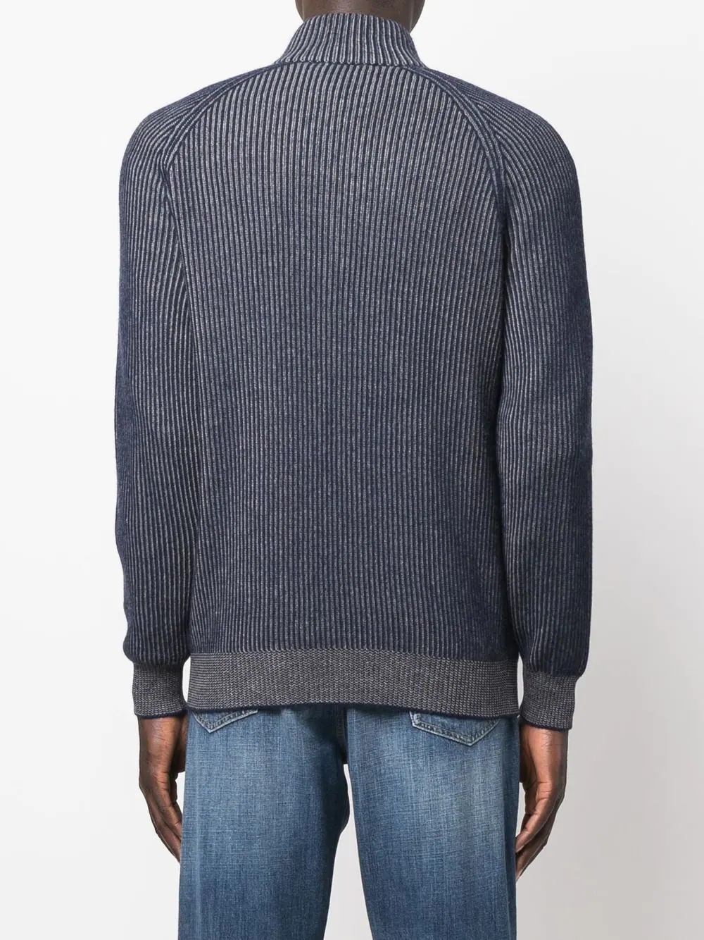 ribbed-knit cashmere jumper - 4