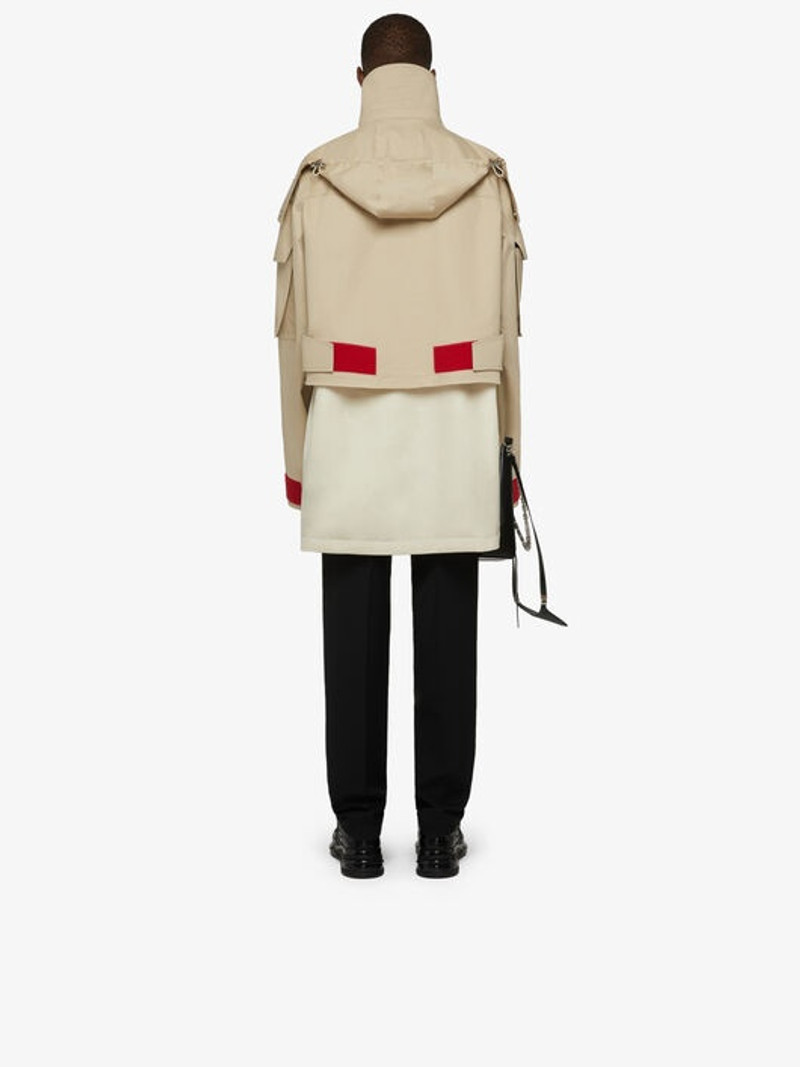 OVERSIZED SHORT PARKA WITH DETACHABLE WAISTCOAT 4