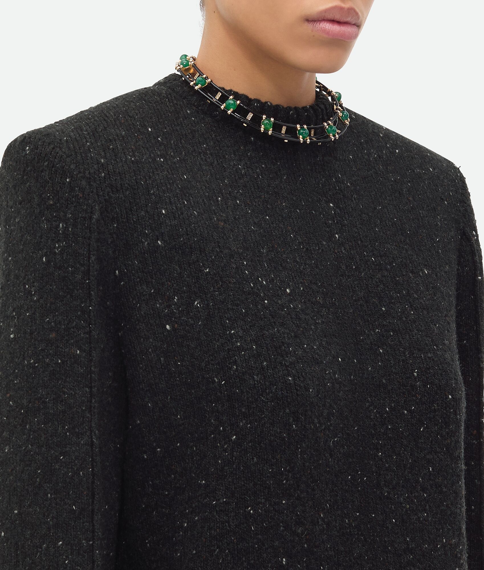 Wool Tailored Jumper - 5
