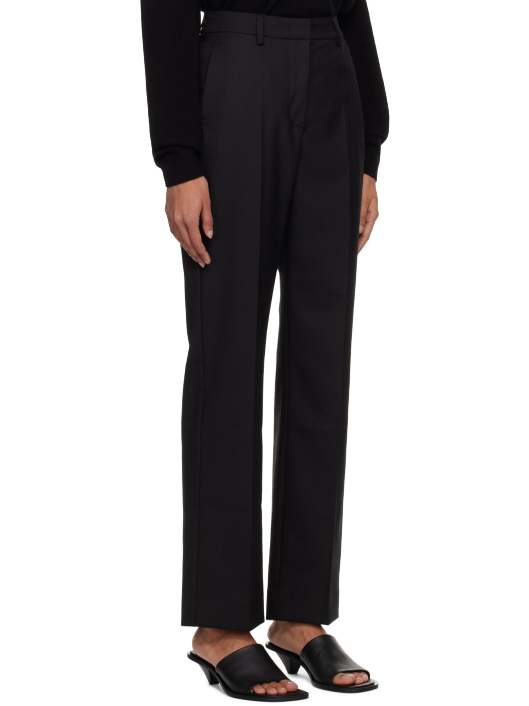 Black Advise Trousers - 2