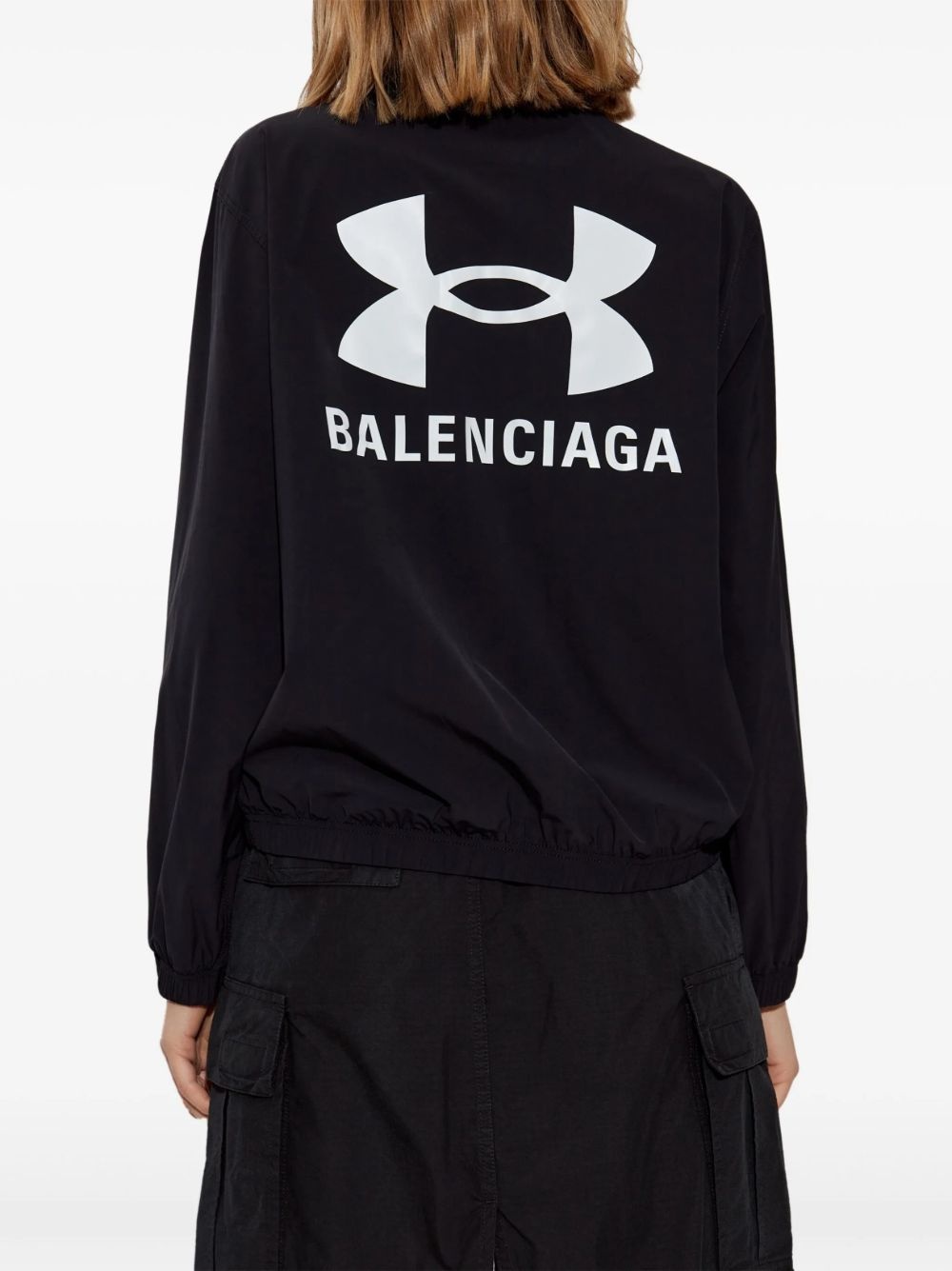 logo-print jacket - 4