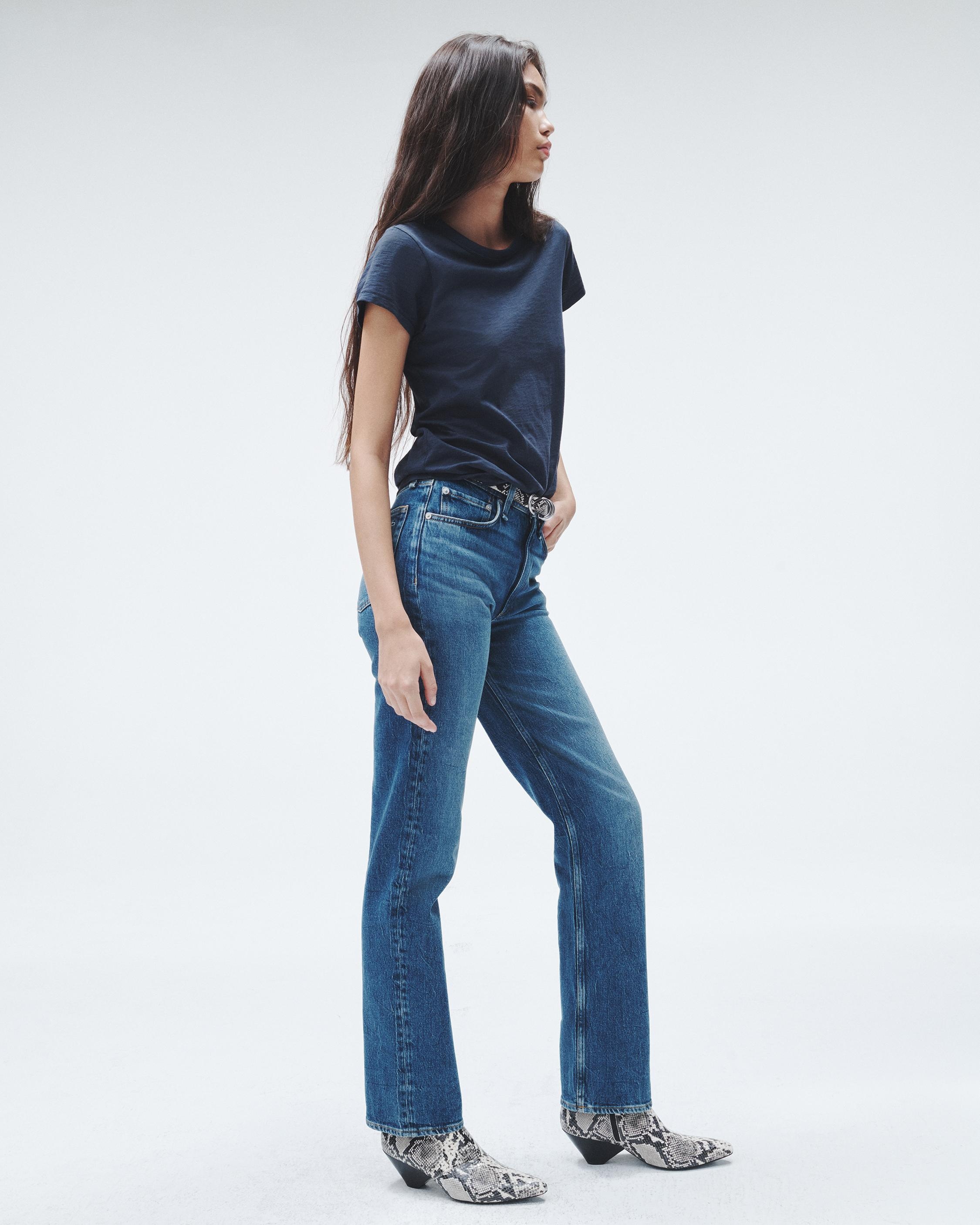Harlow Full Length Straight - Kendra
Mid-Rise Vintage Stretch Jean - 3