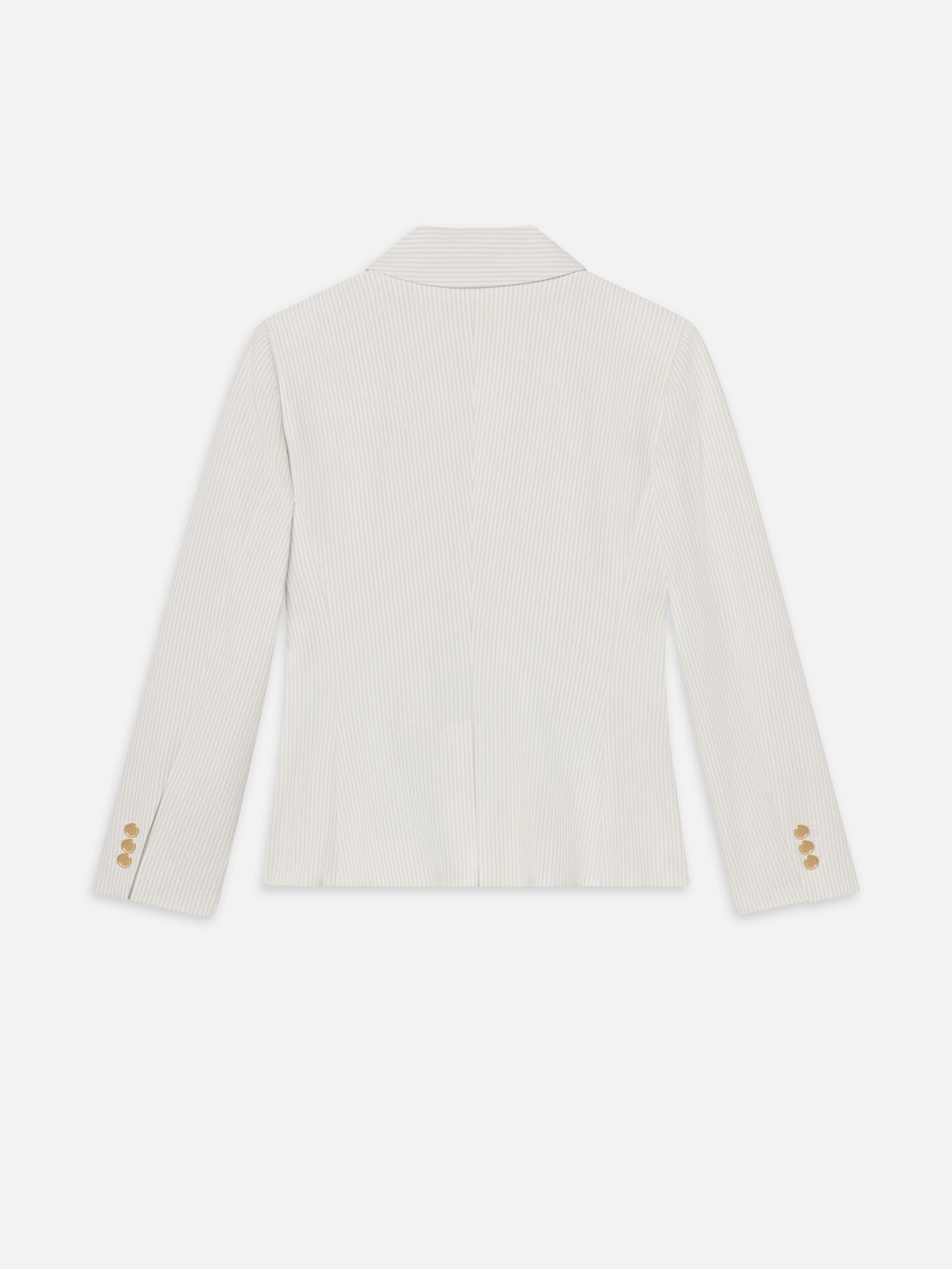 The Smart Blazer in Light Chambray Multi - 4