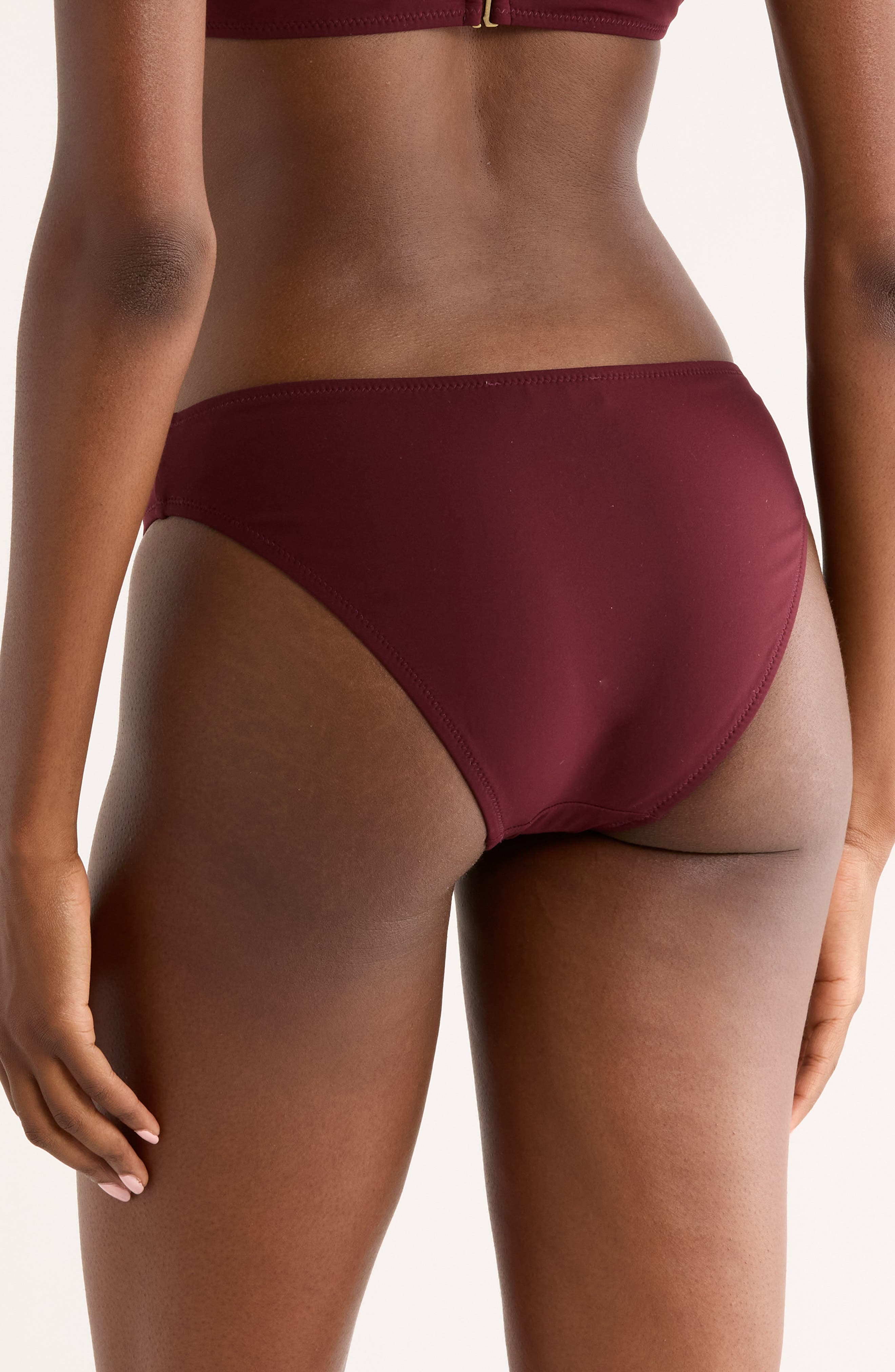 Ulla Johnson Dani Bikini Bottoms in Cassis at Nordstrom - 2