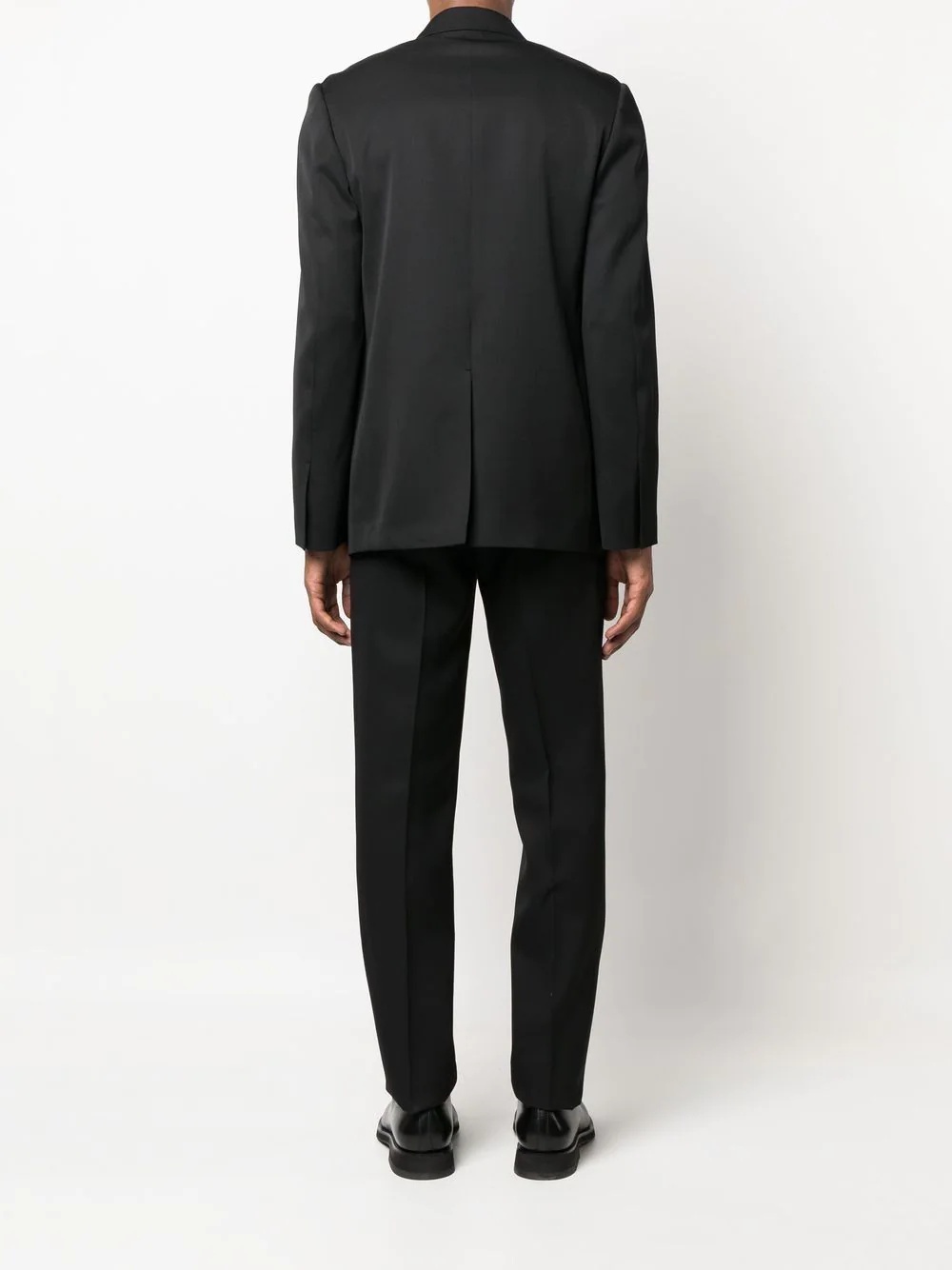 slim-fit single-breasted suit - 4