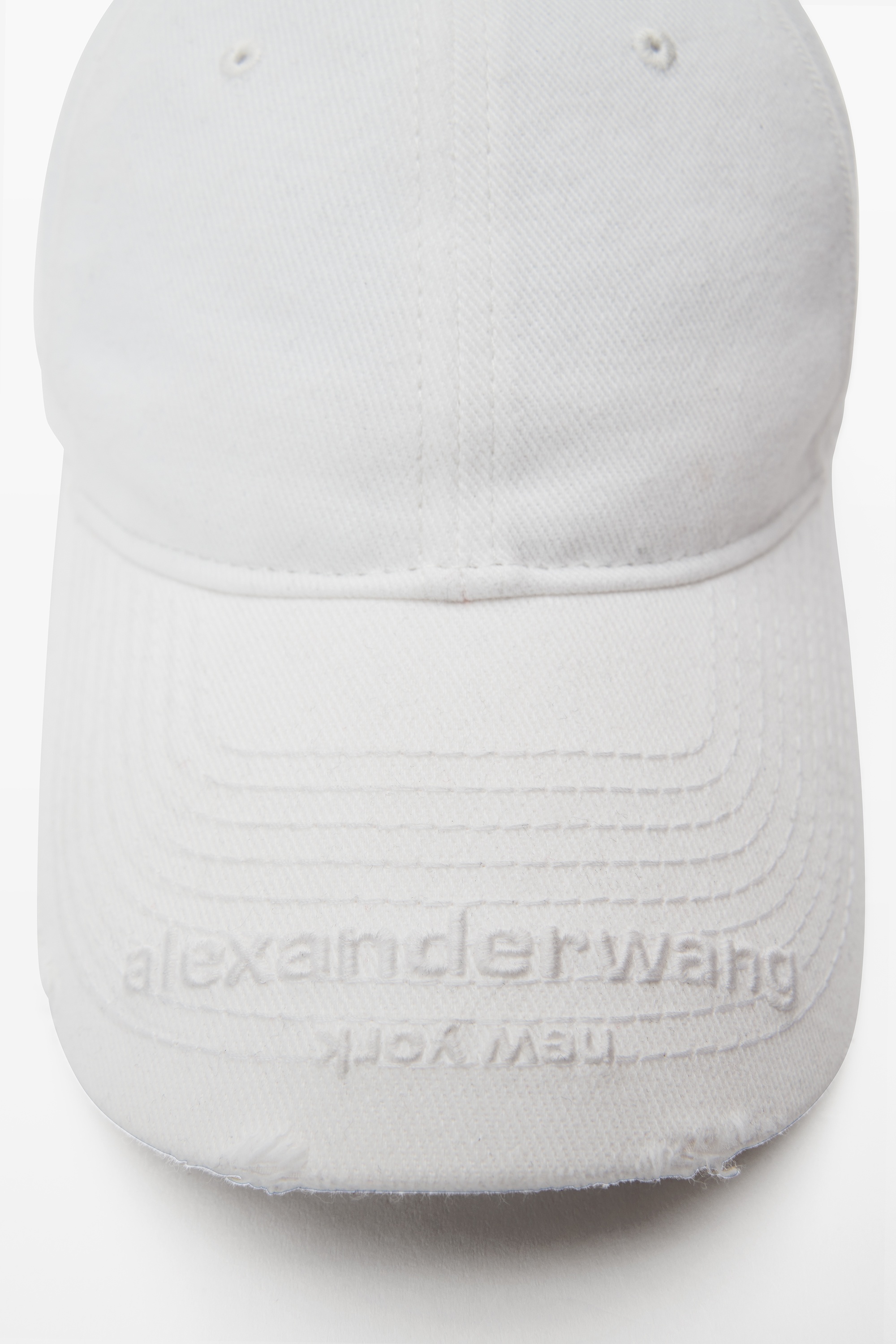 Distressed Logo Baseball Cap 4