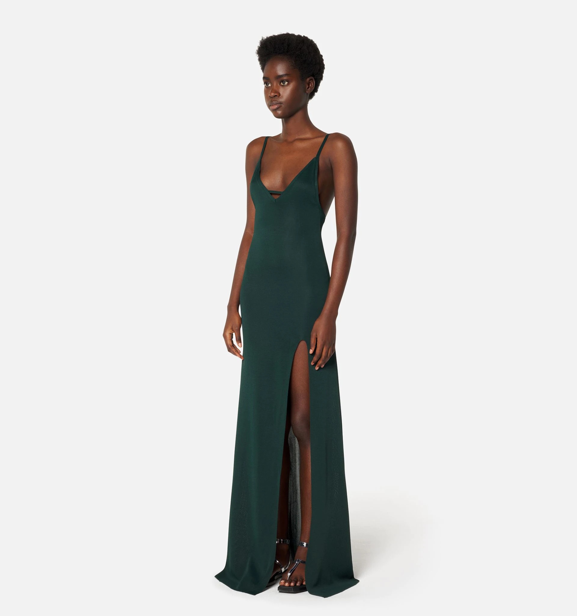 Knitted Long Dress - 3