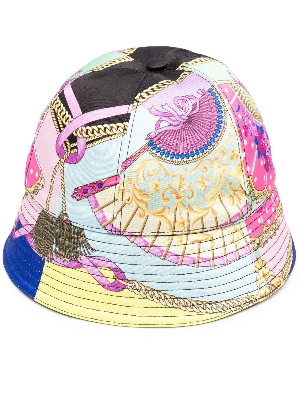 graphic-print bucket hat - 1