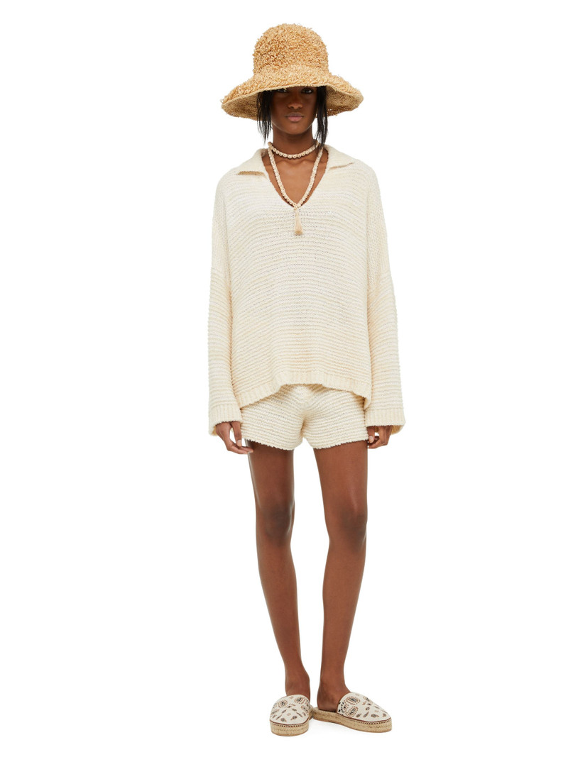 Bright Hues Polo Sweater 4