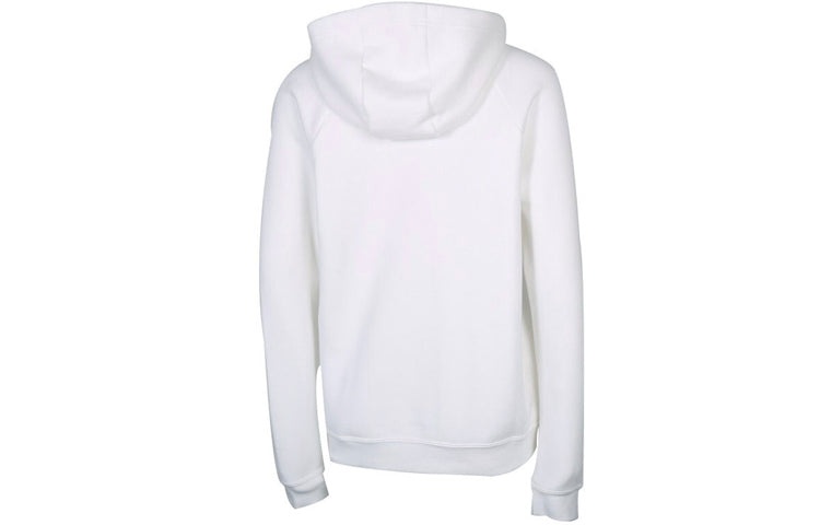 (WMNS) Nike Nsw Chn Po Hoodie Logo Printing White CU1624-100 - 2