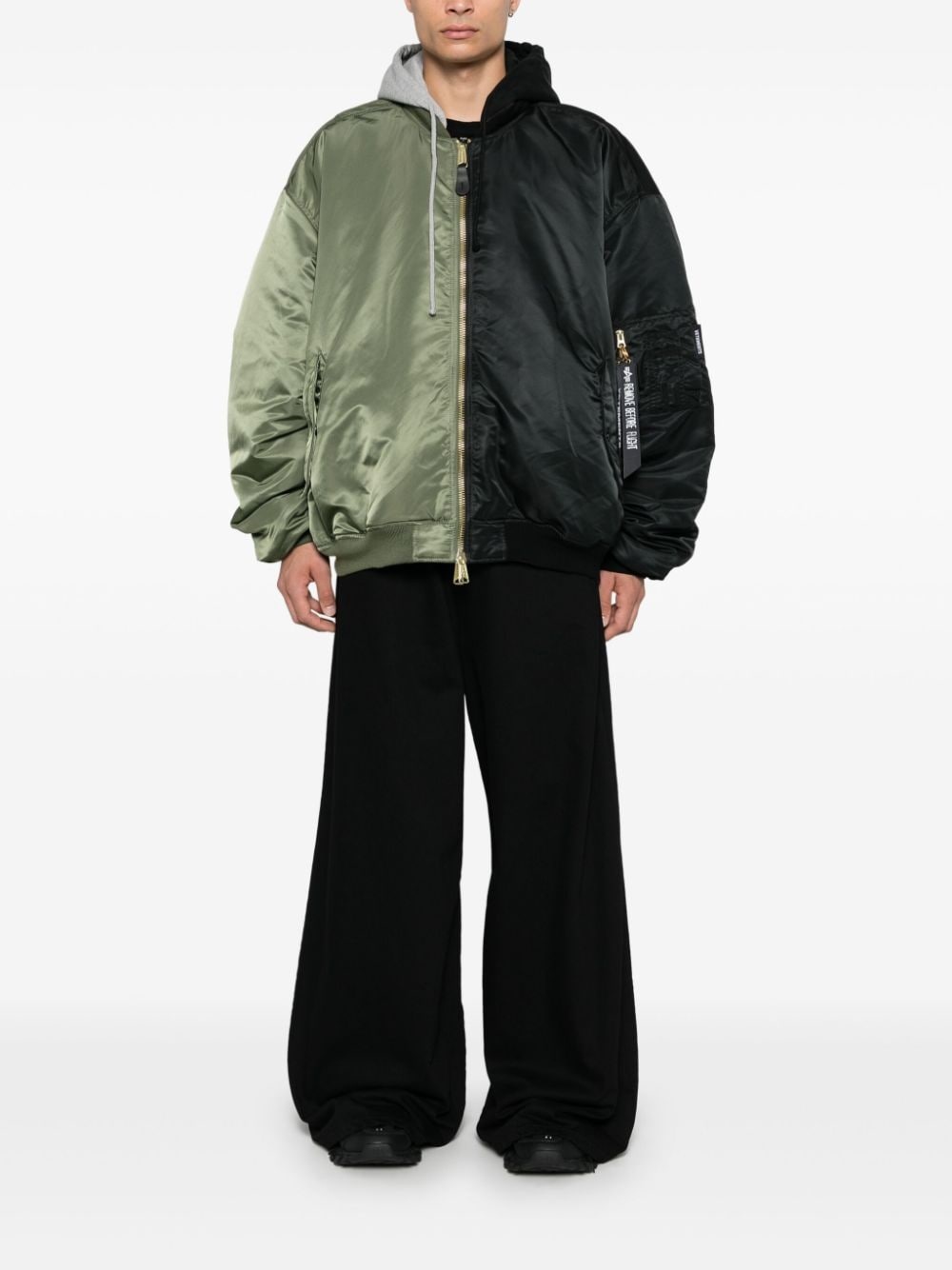 x Alpha Industries Split bomber jacket - 3